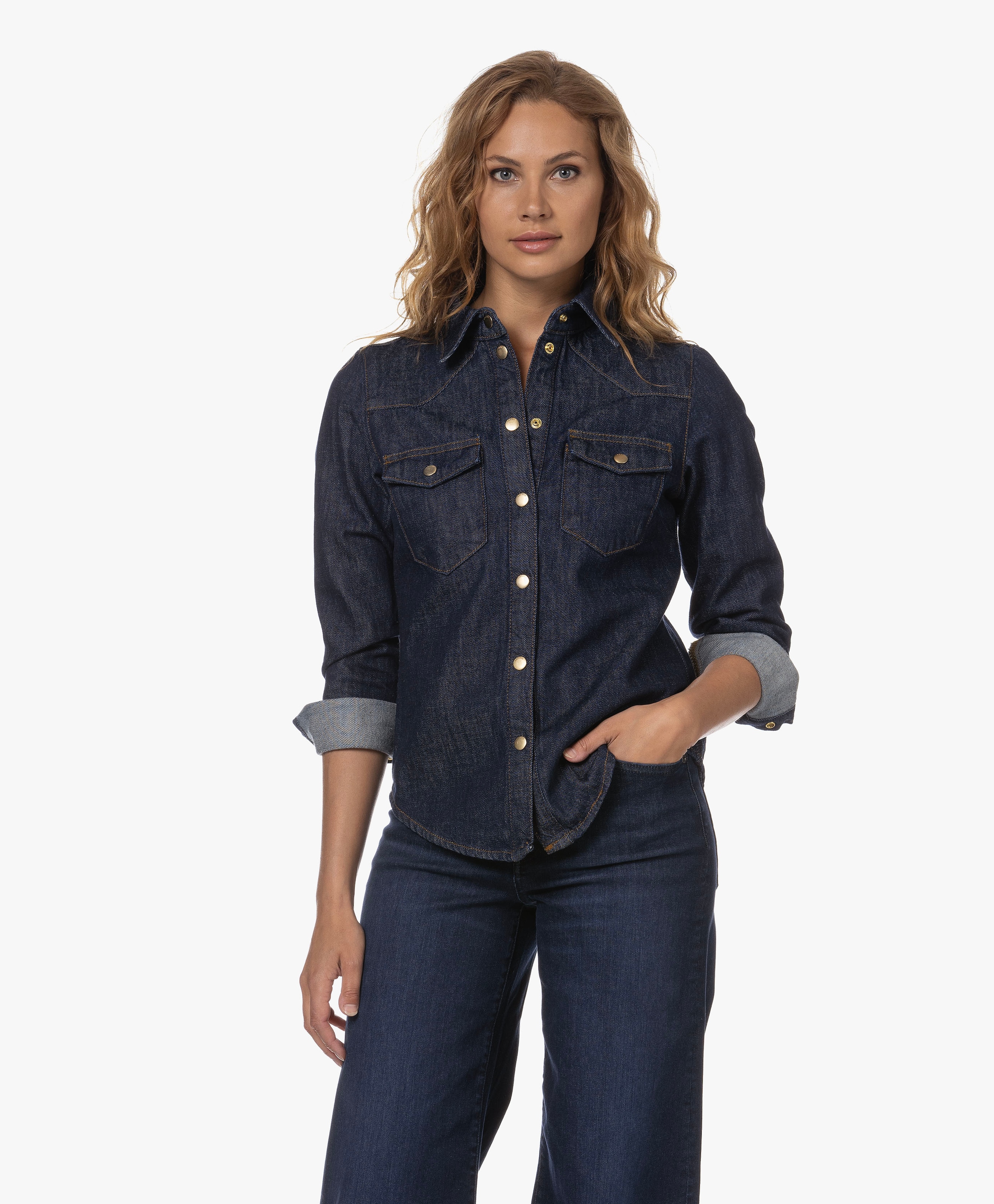 Heritage Fitted Denim Shirt