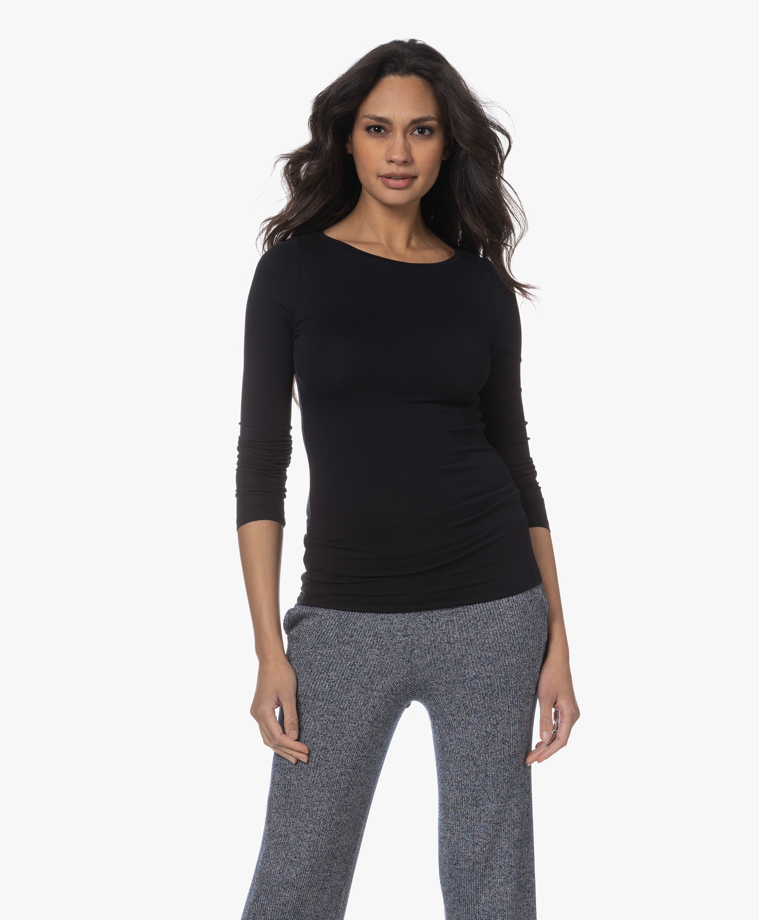 Soft Touch Boothals Longsleeve