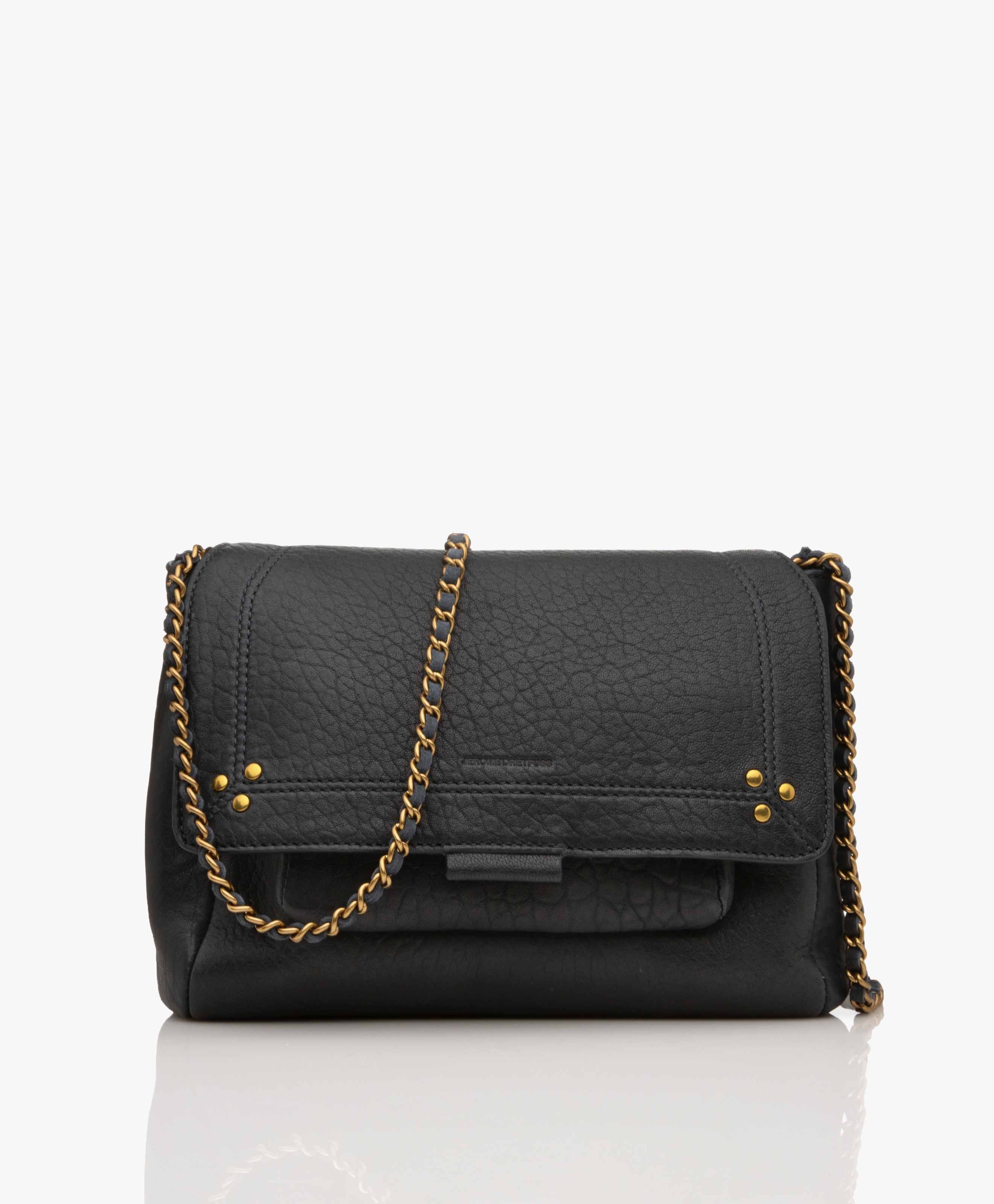 Lulu M Leather Shoulder/Cross-body Bag