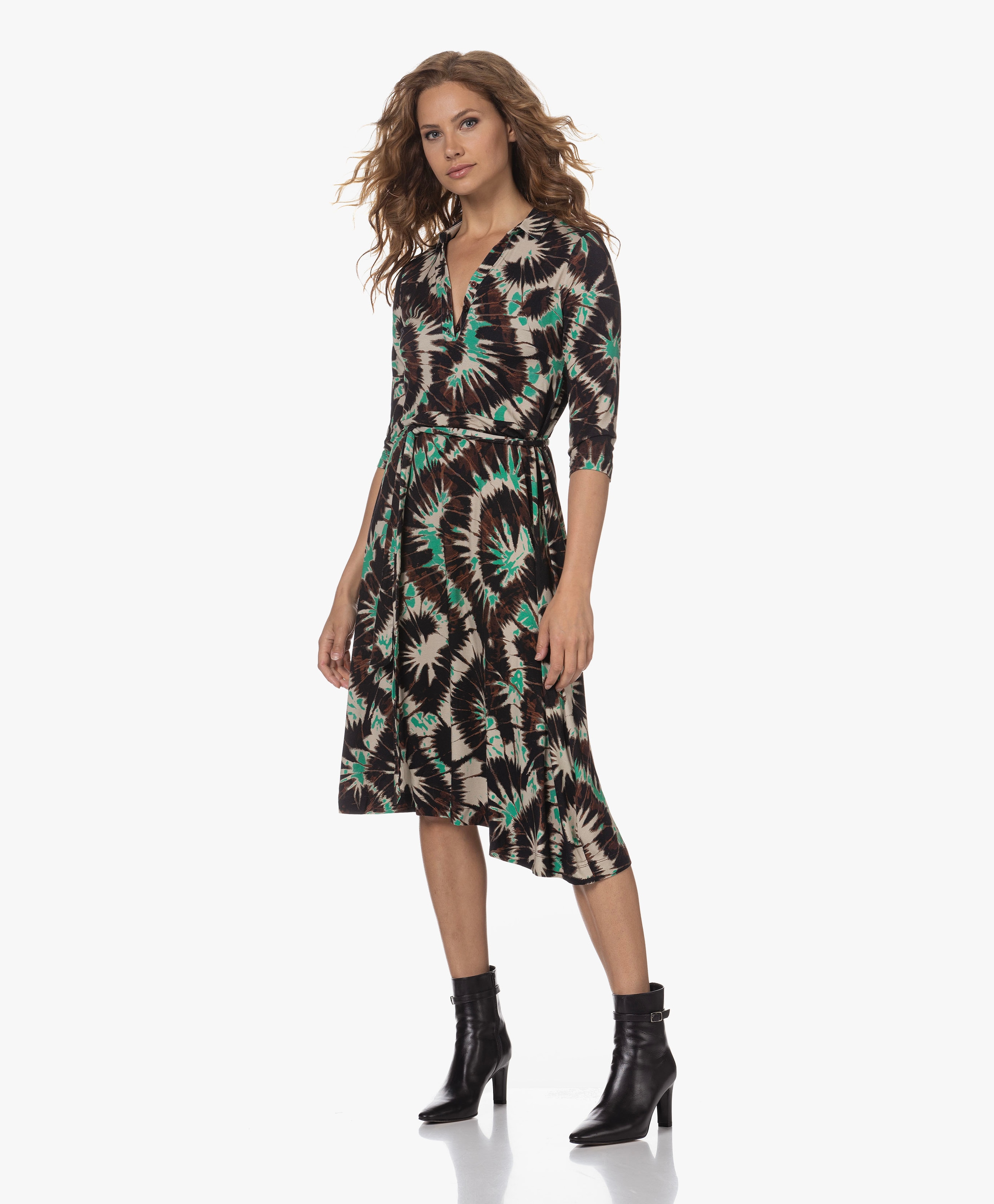 Jaimy Tie Dye Jersey Jurk