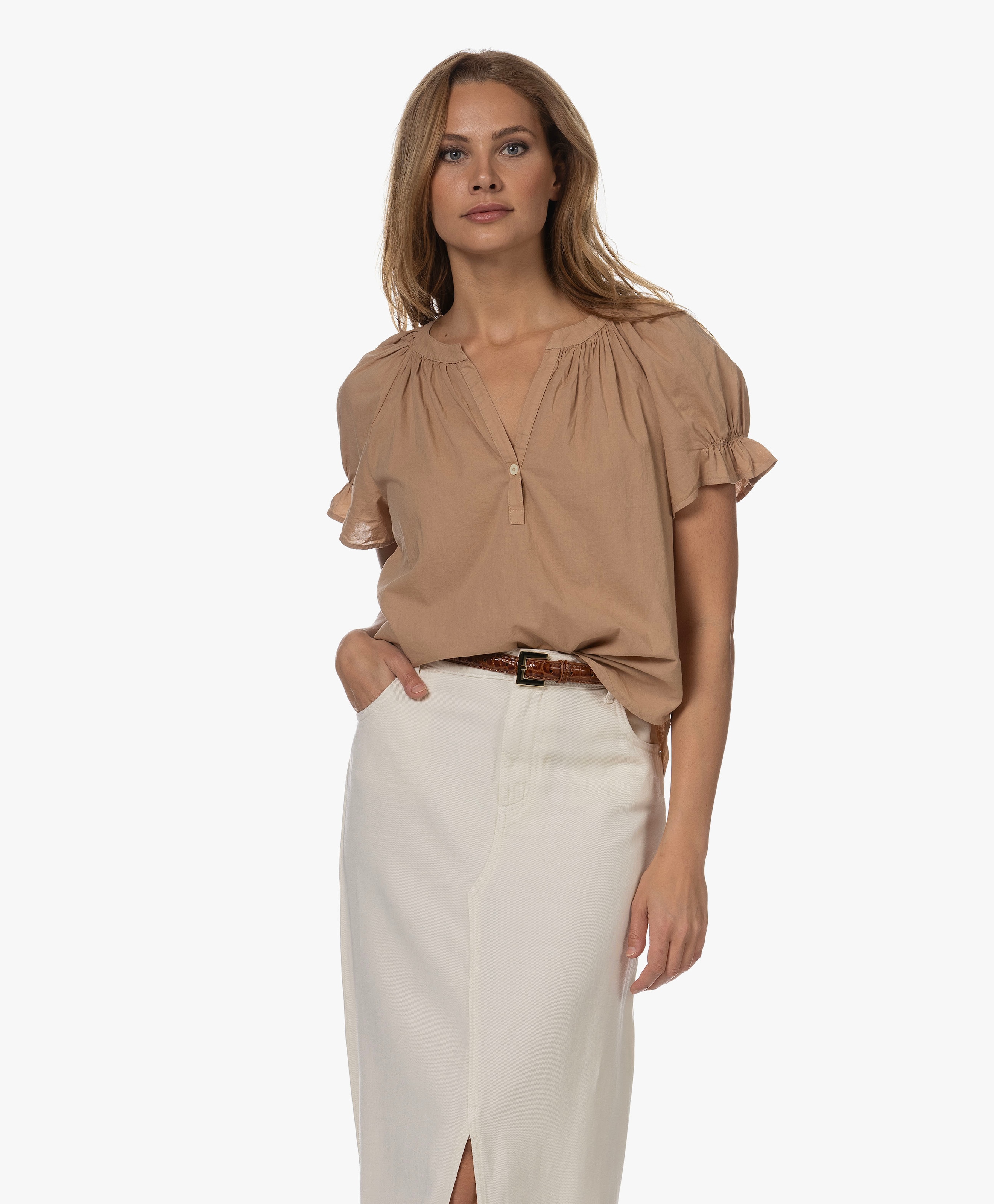 Astryde Poplin Blouse