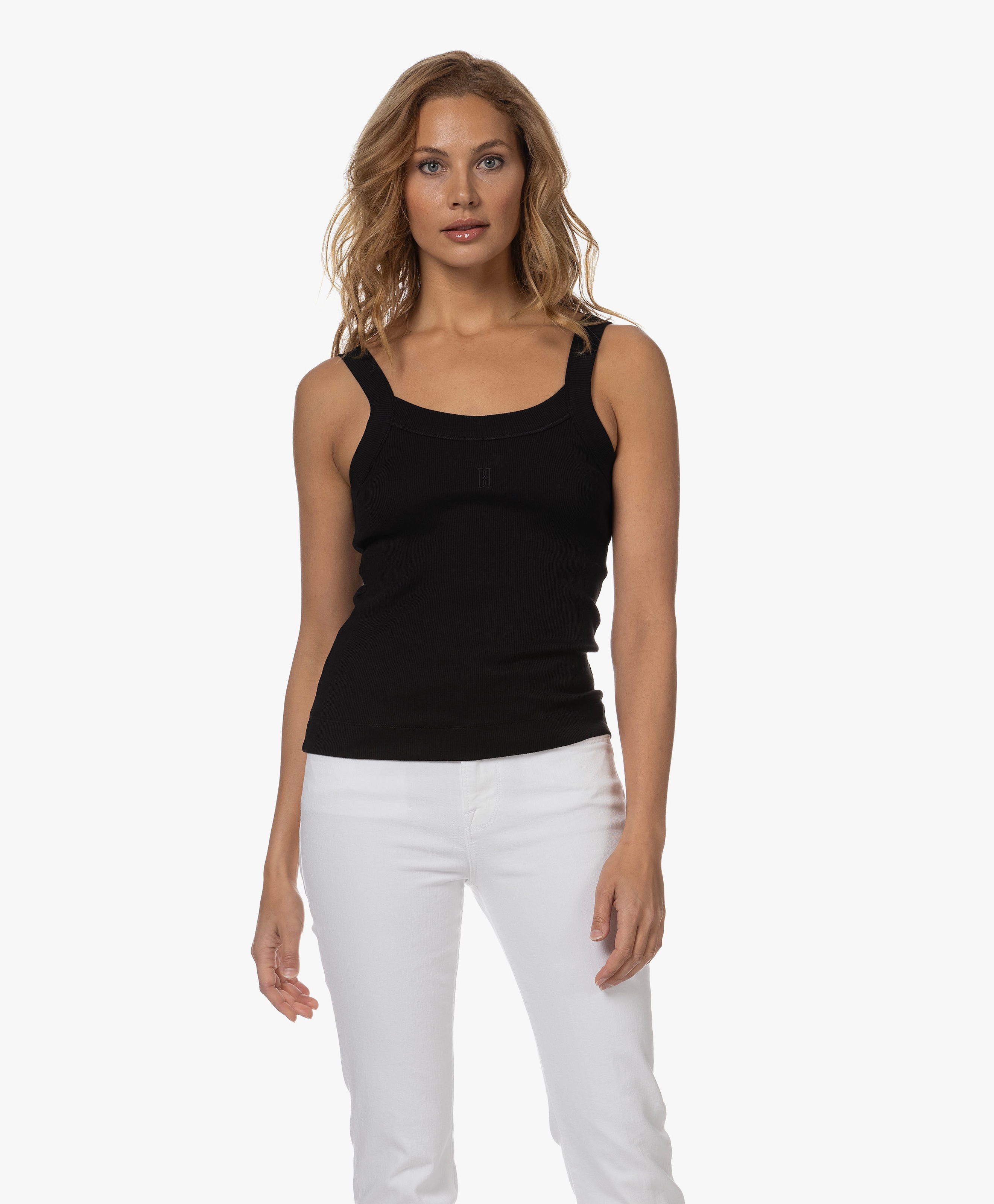 Frillio Rib Jersey Top