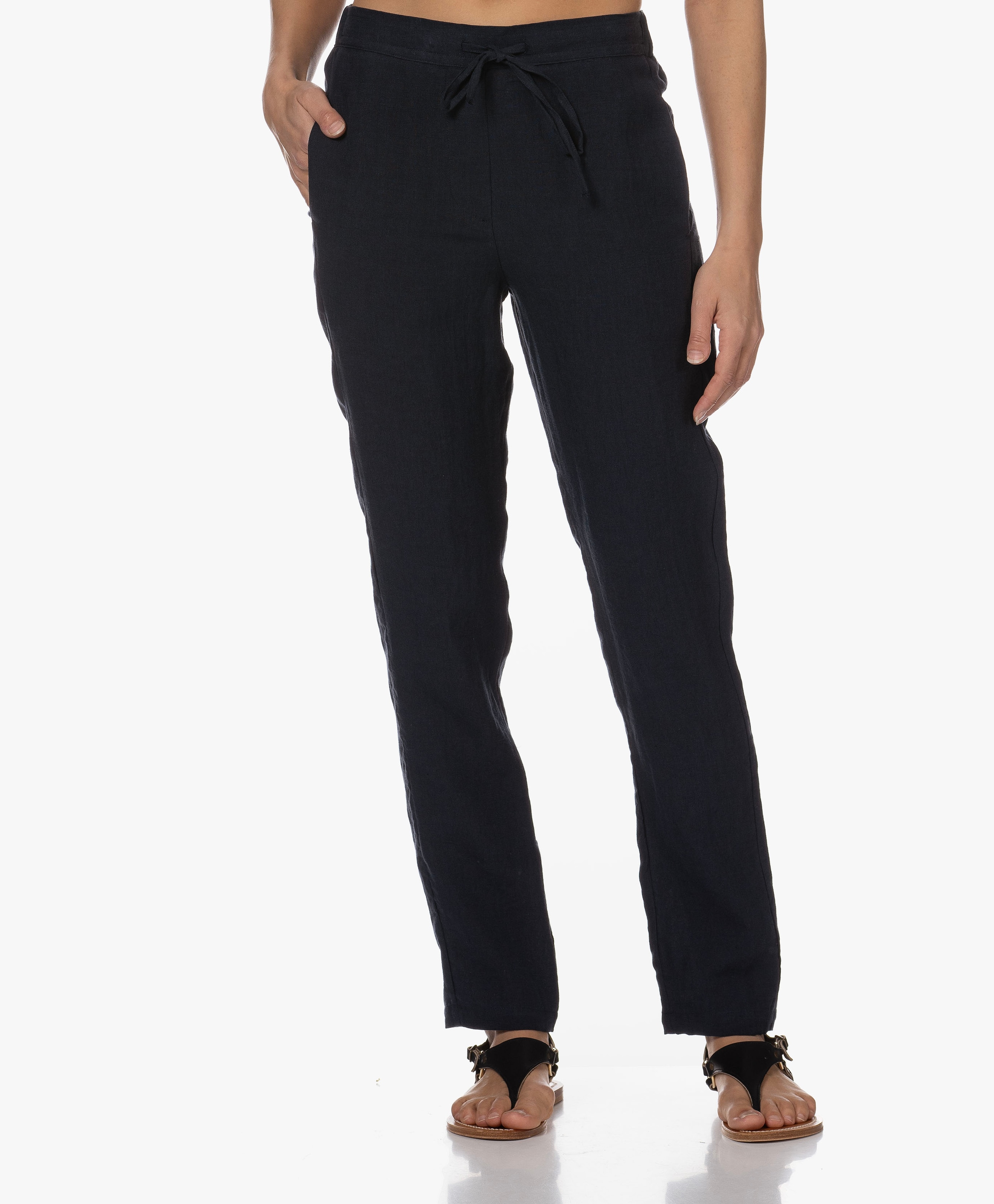 Lisa Linnen Pull-on Pantalon
