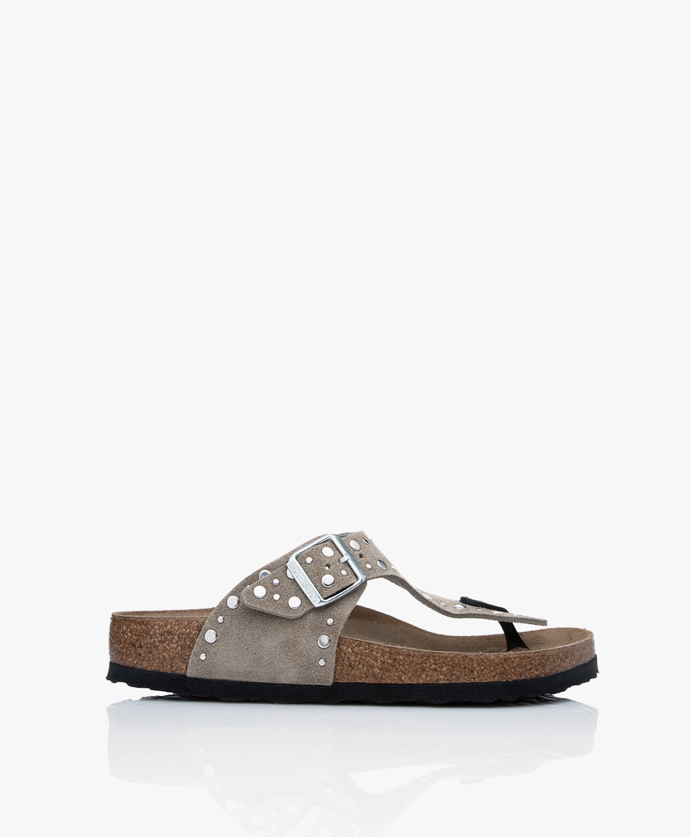 Gizeh Studs Suède Slippers