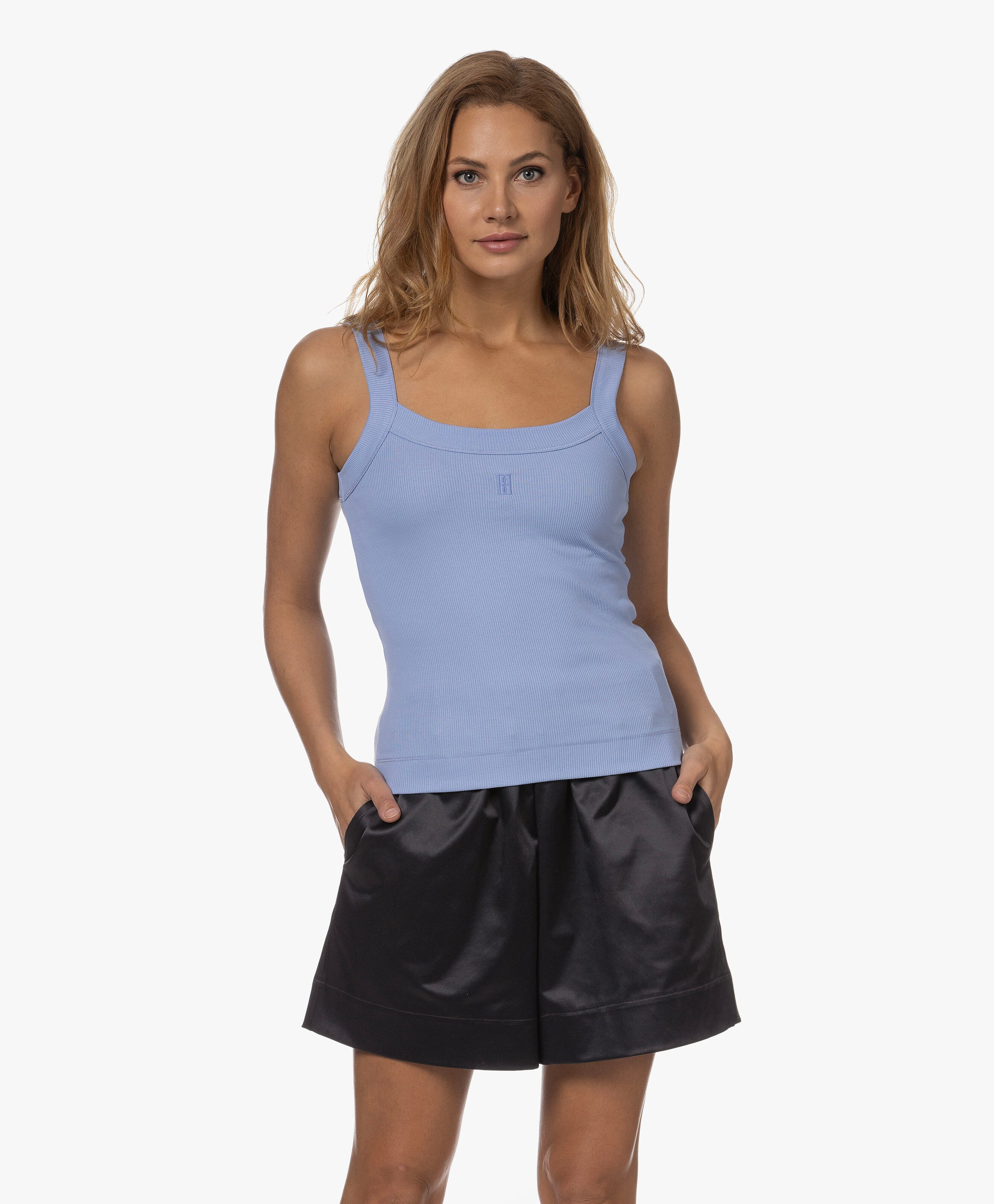 Frillio Rib Jersey Top