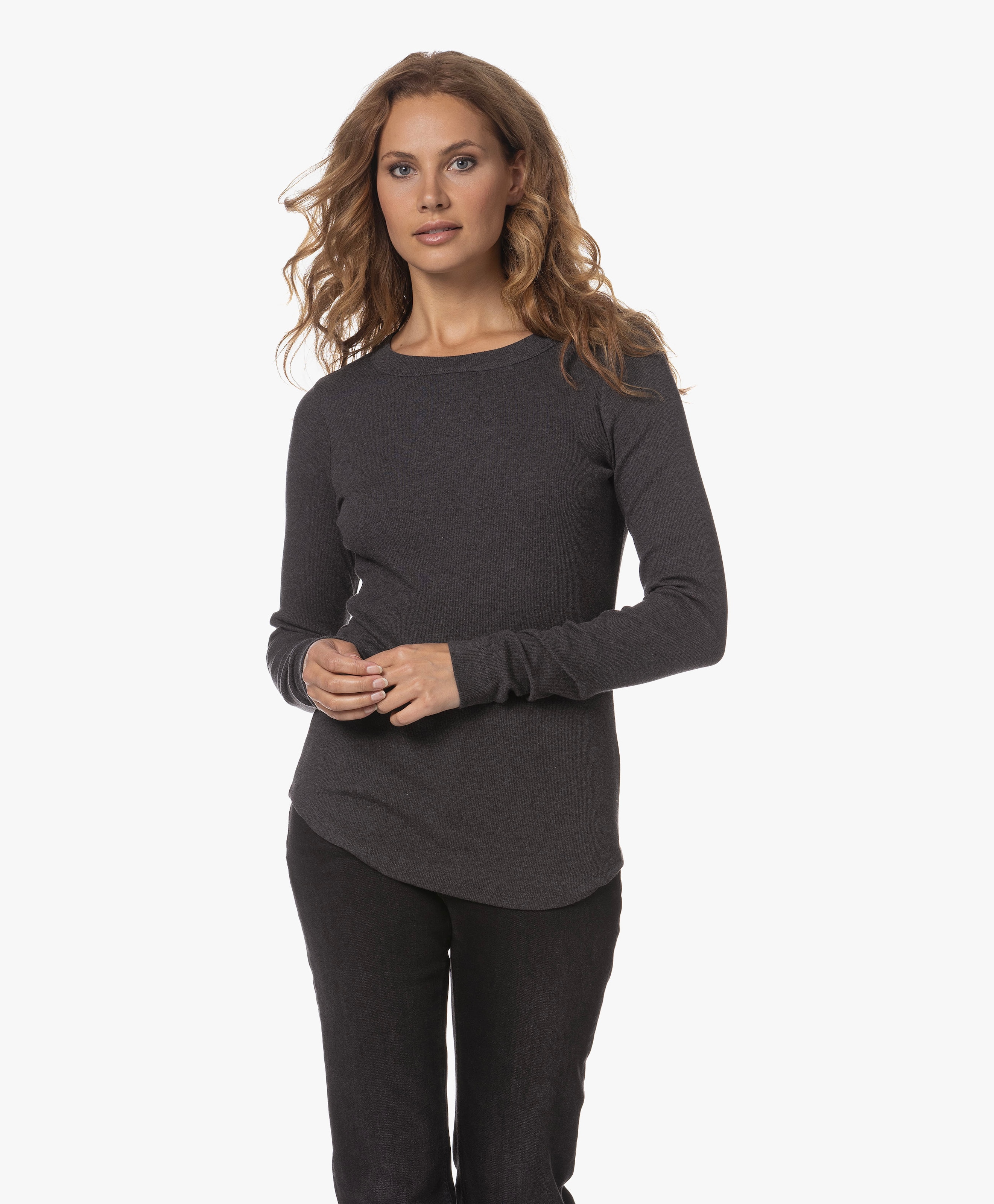 The Ella Ronde Hals Longsleeve