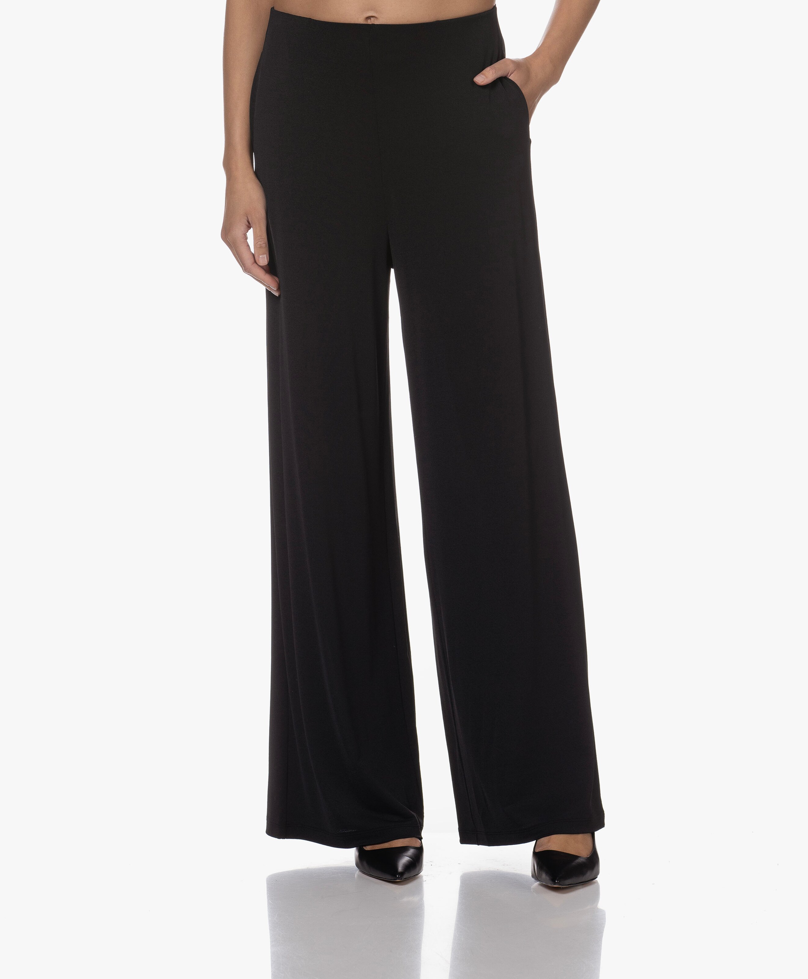 Crepe Jersey Trousers