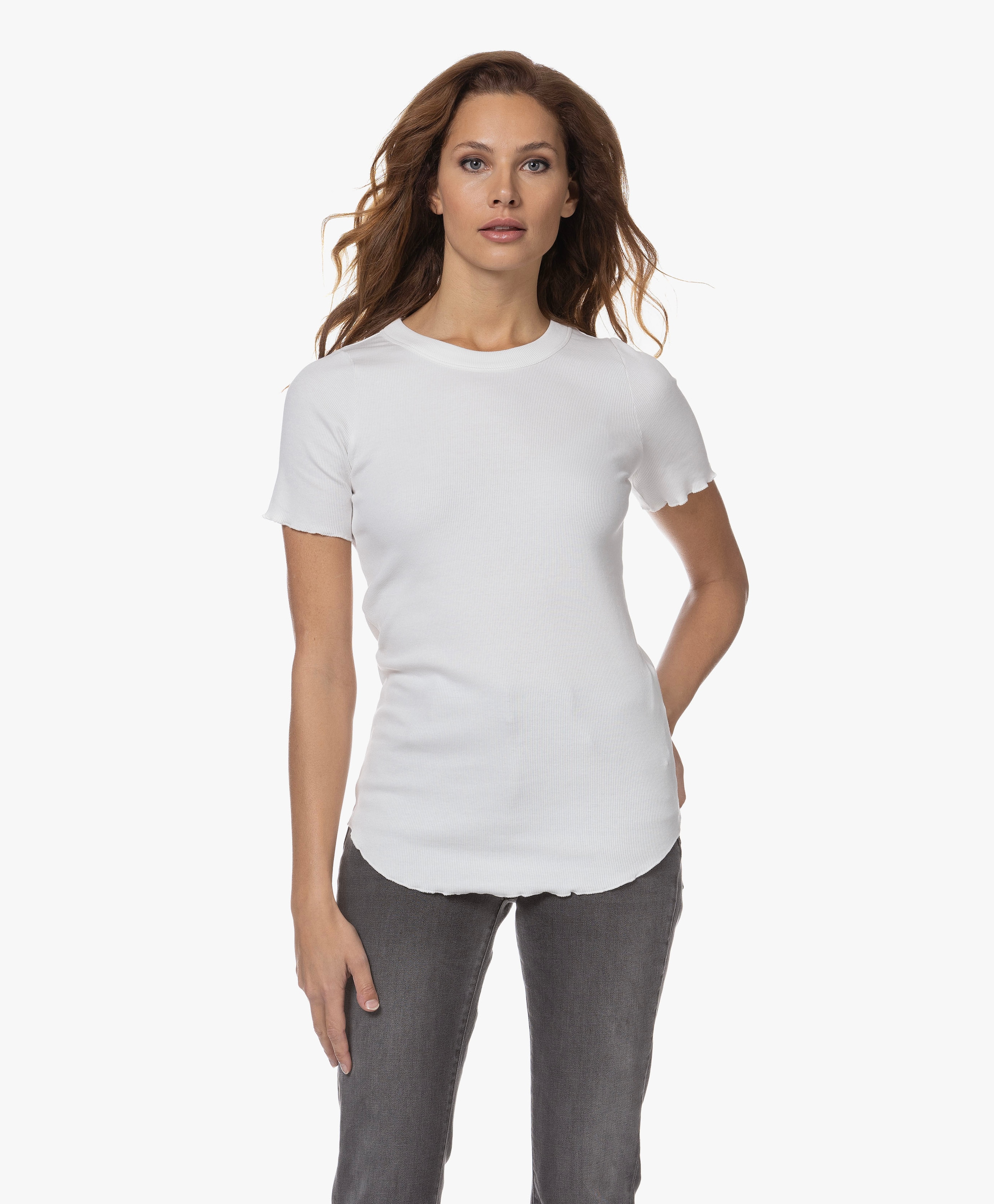 The Ruby Bio-Katoenen Korte Mouwen T-shirt