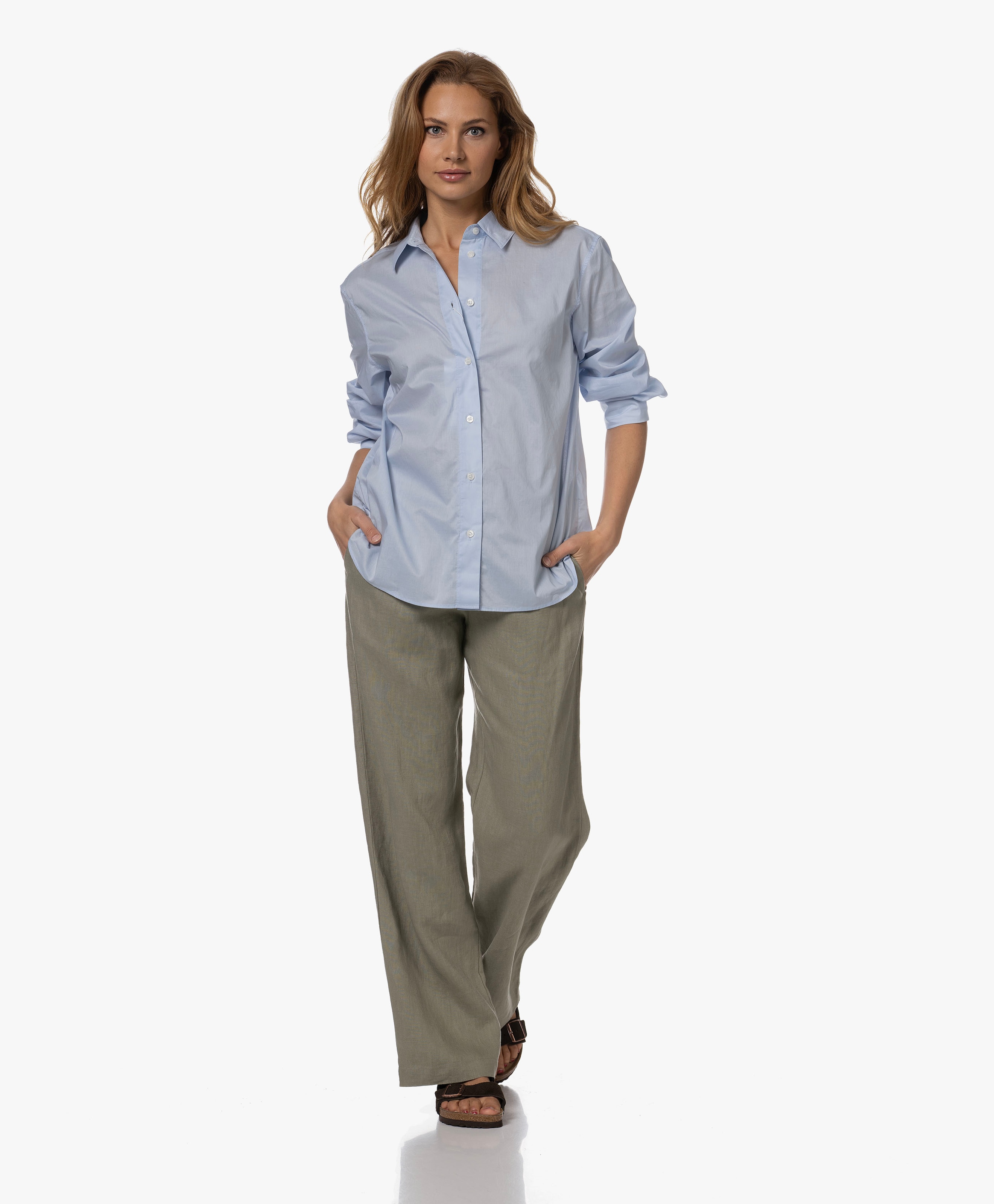 Sanos Poplin Overhemd
