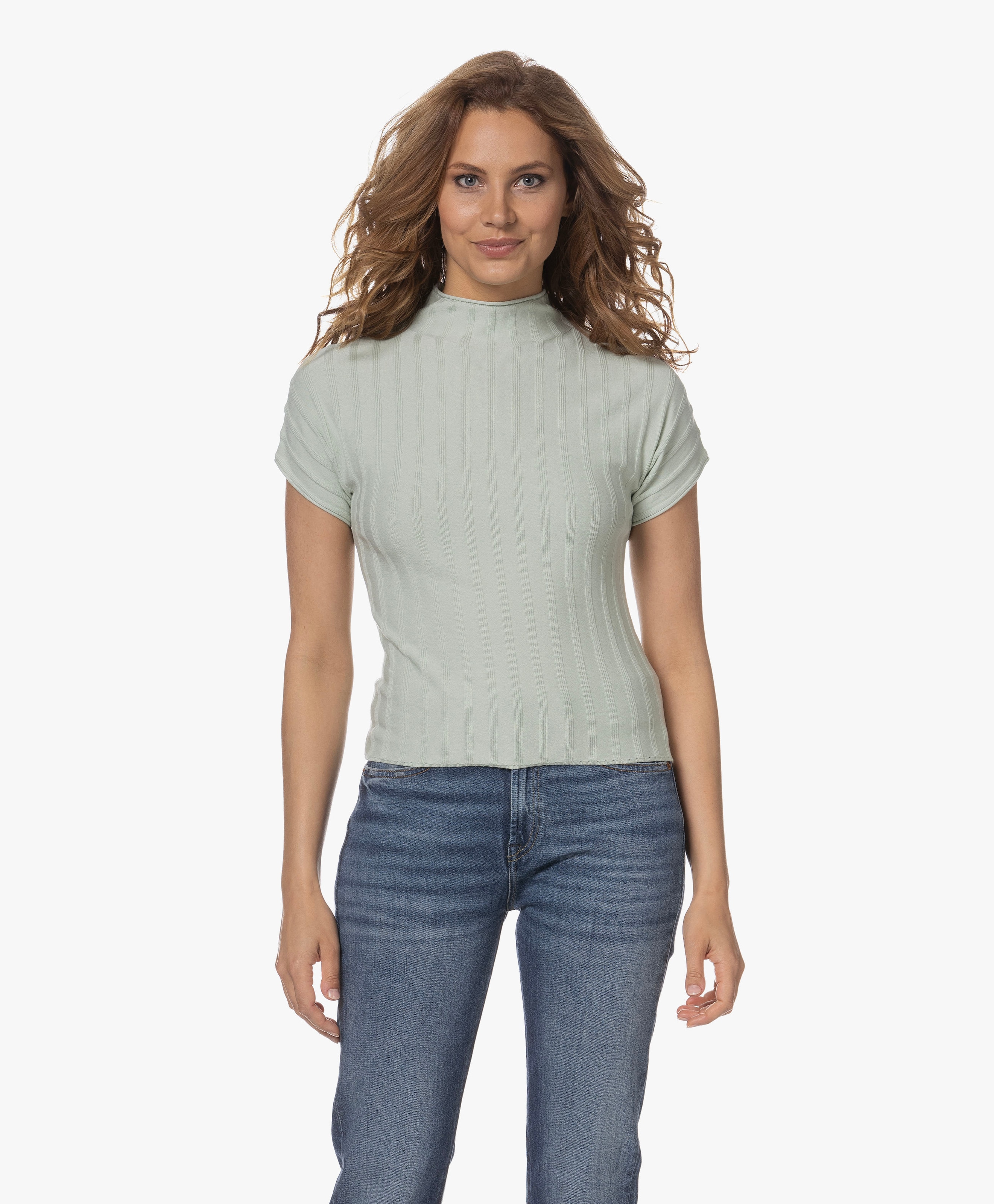 Mock Neck Top