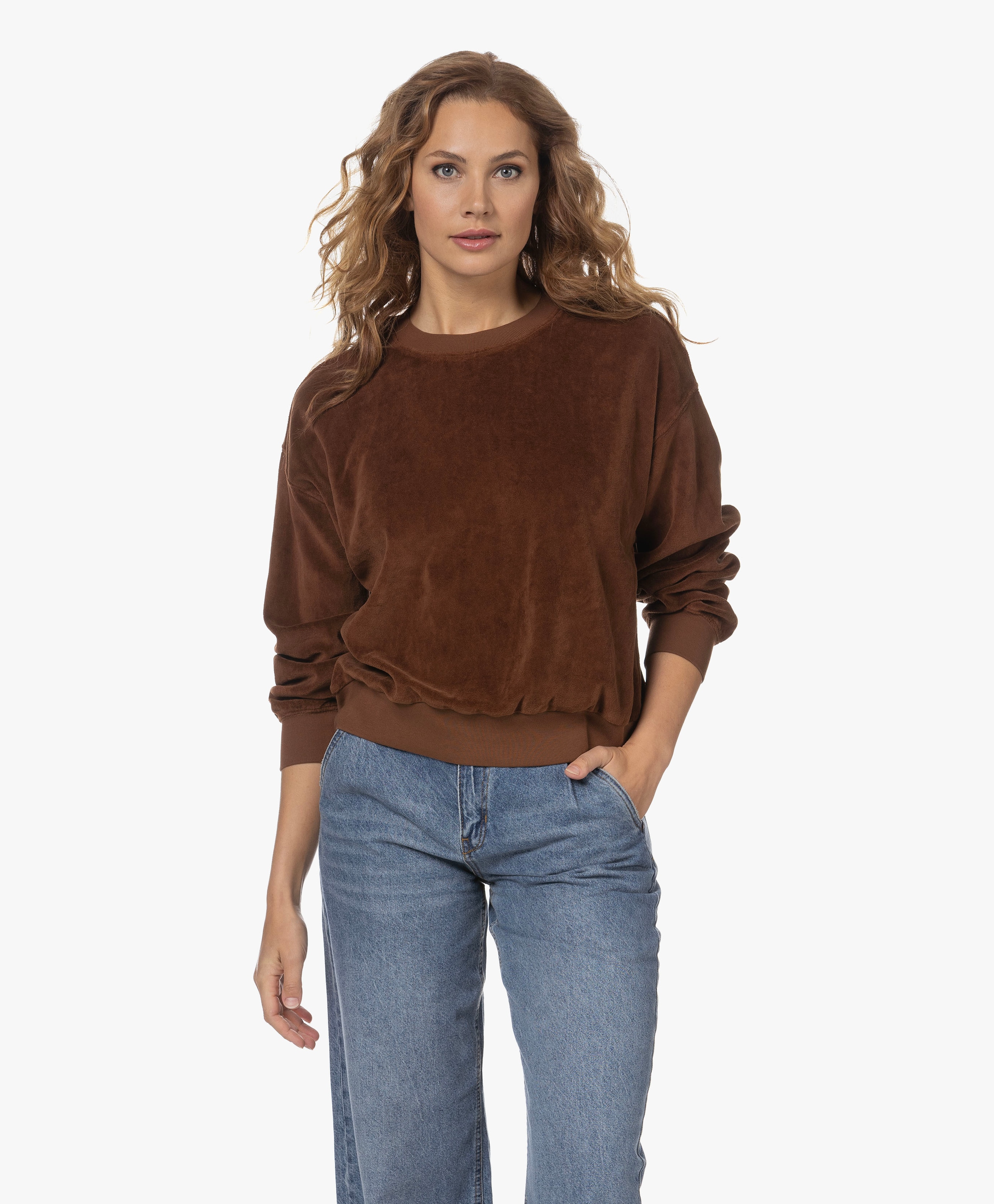 Huxley Velour Sweatshirt