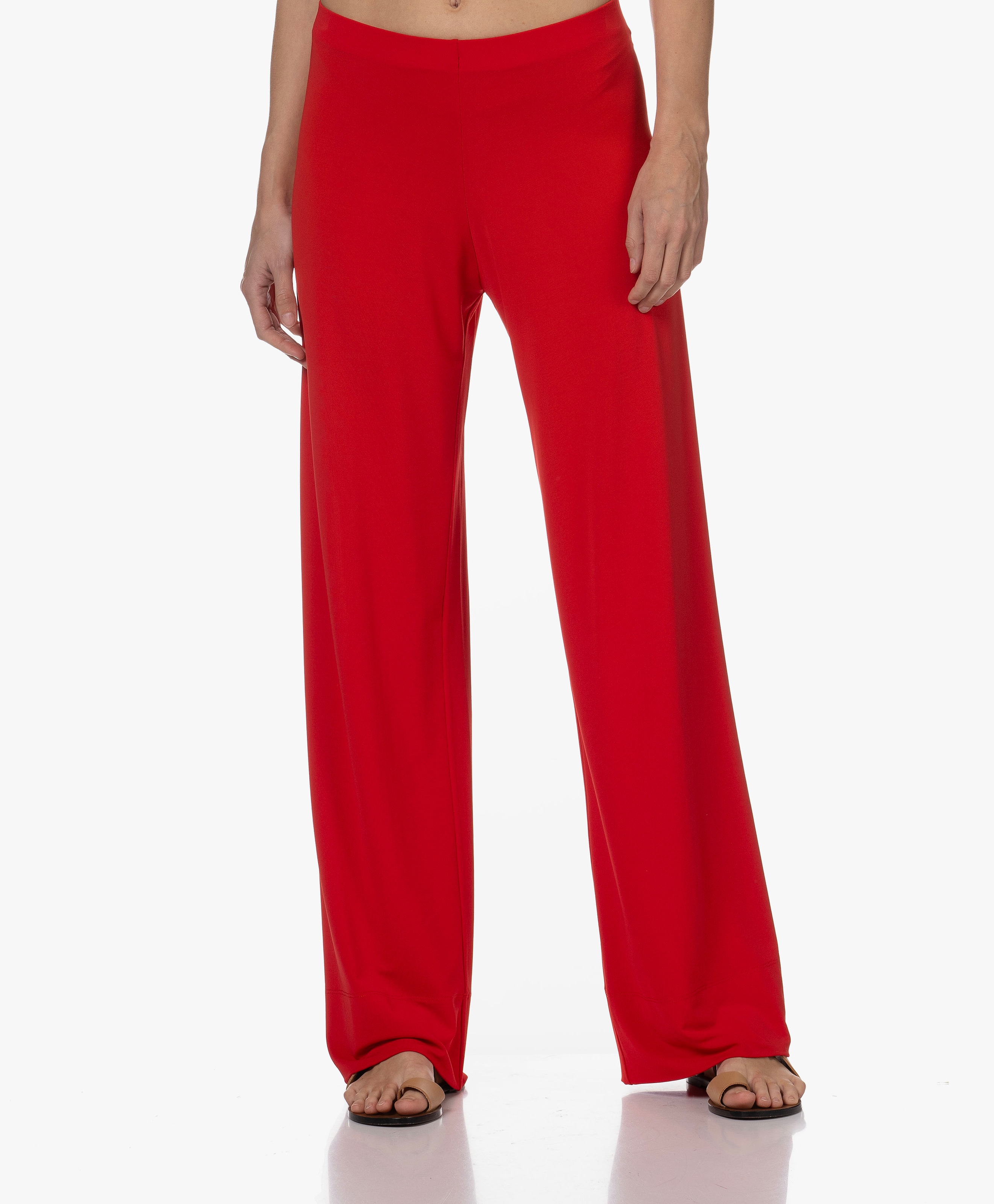 Crêpe Jersey Pull-on Broek