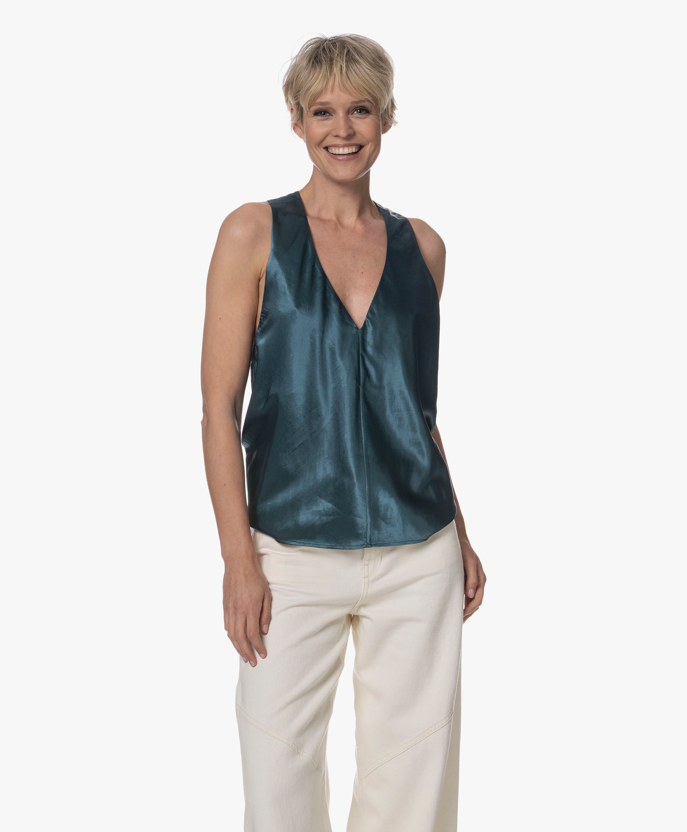 Satijnen Camisole Top