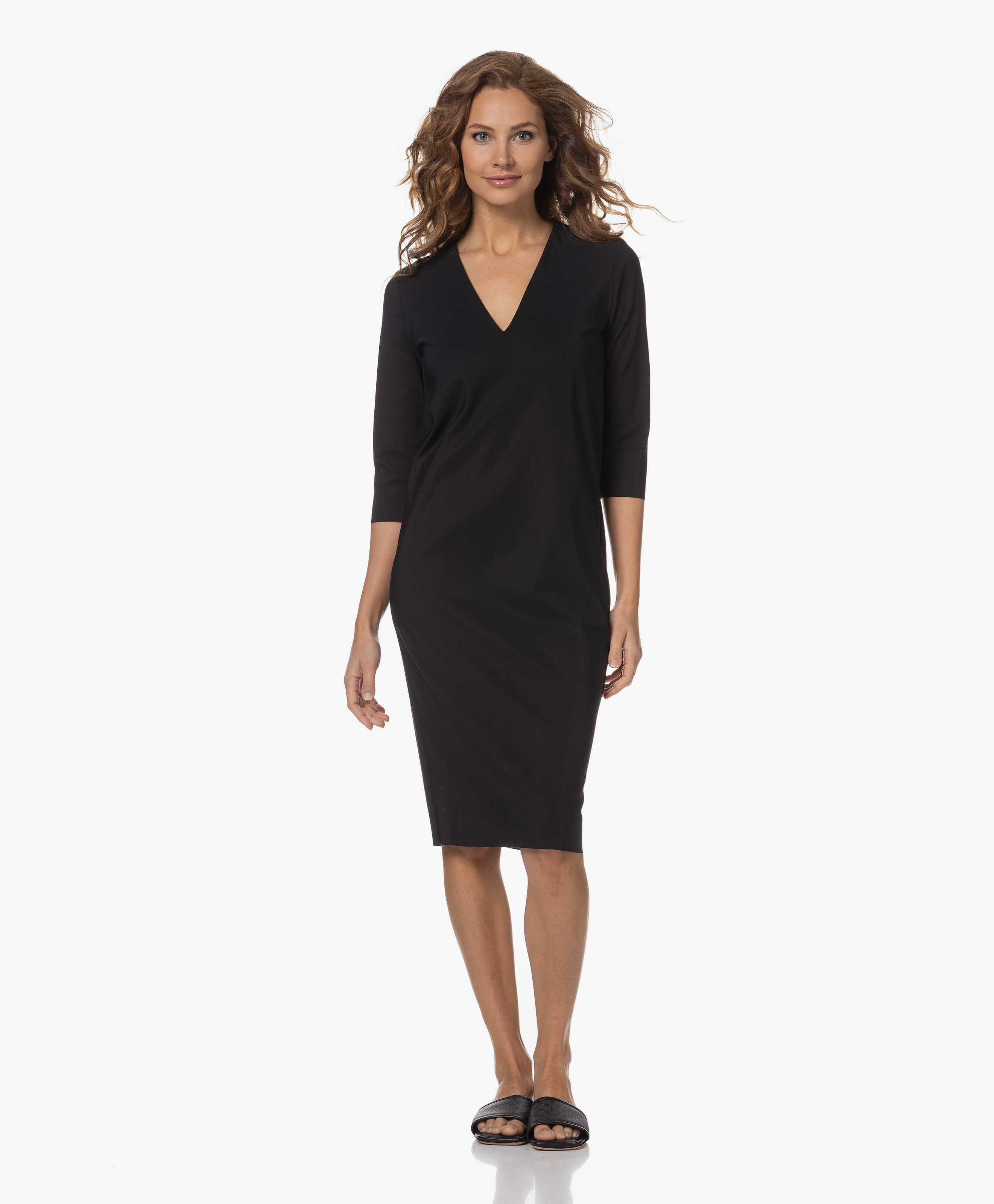 Julietta Heavy Travel Jersey V-hals Jurk