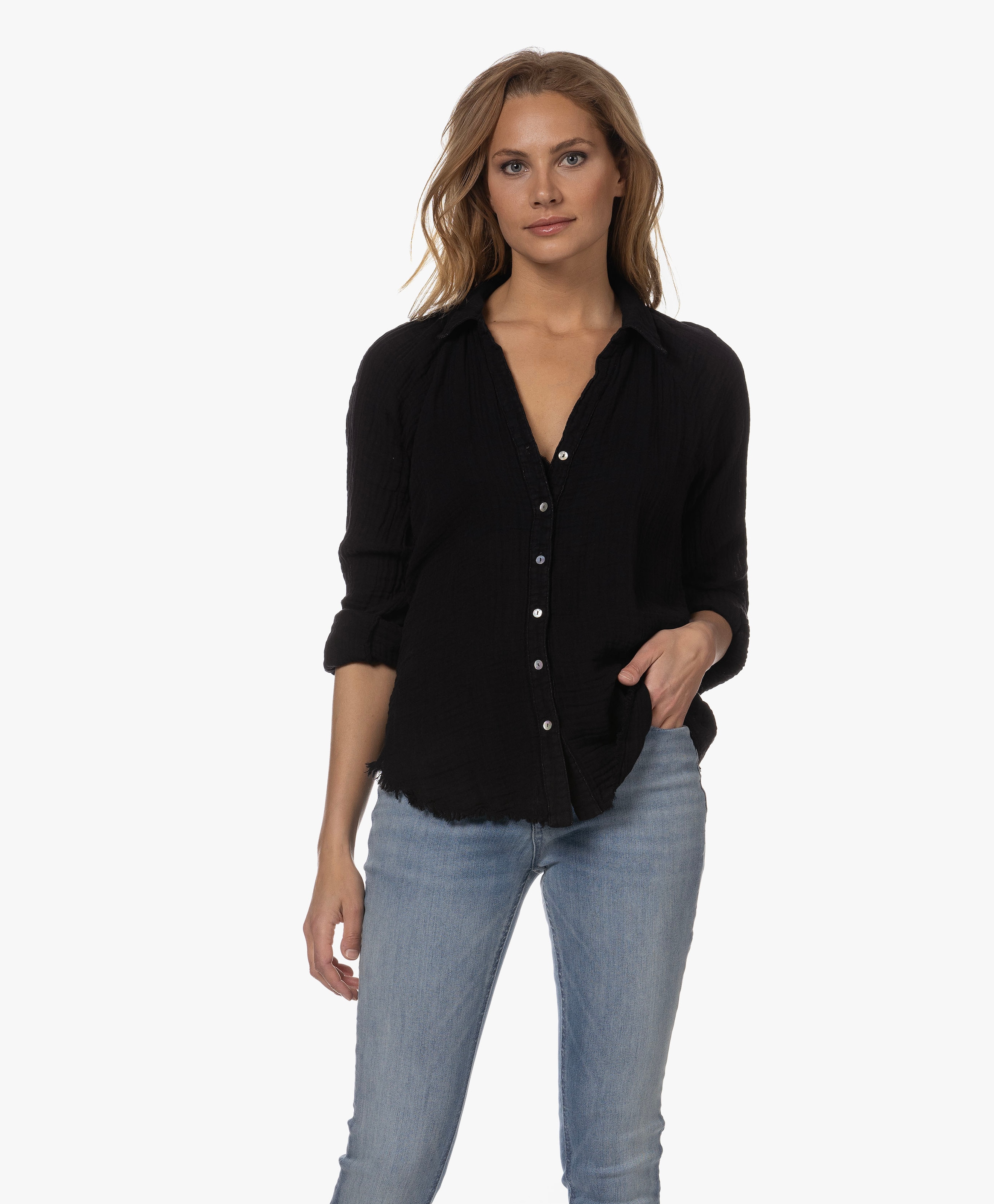 Toni Mousseline Raglan Blouse