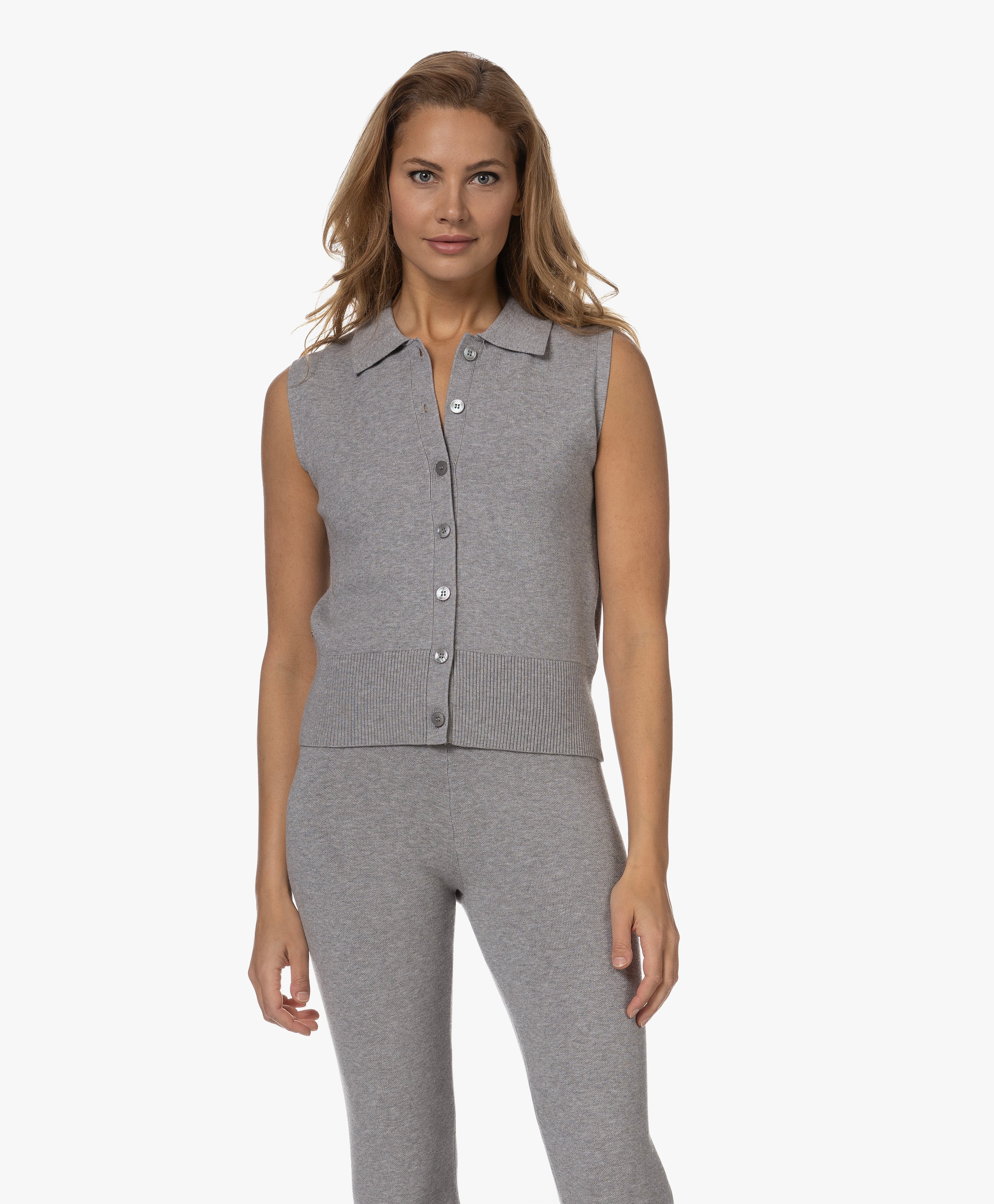 Olly Sleeveless Cardigan