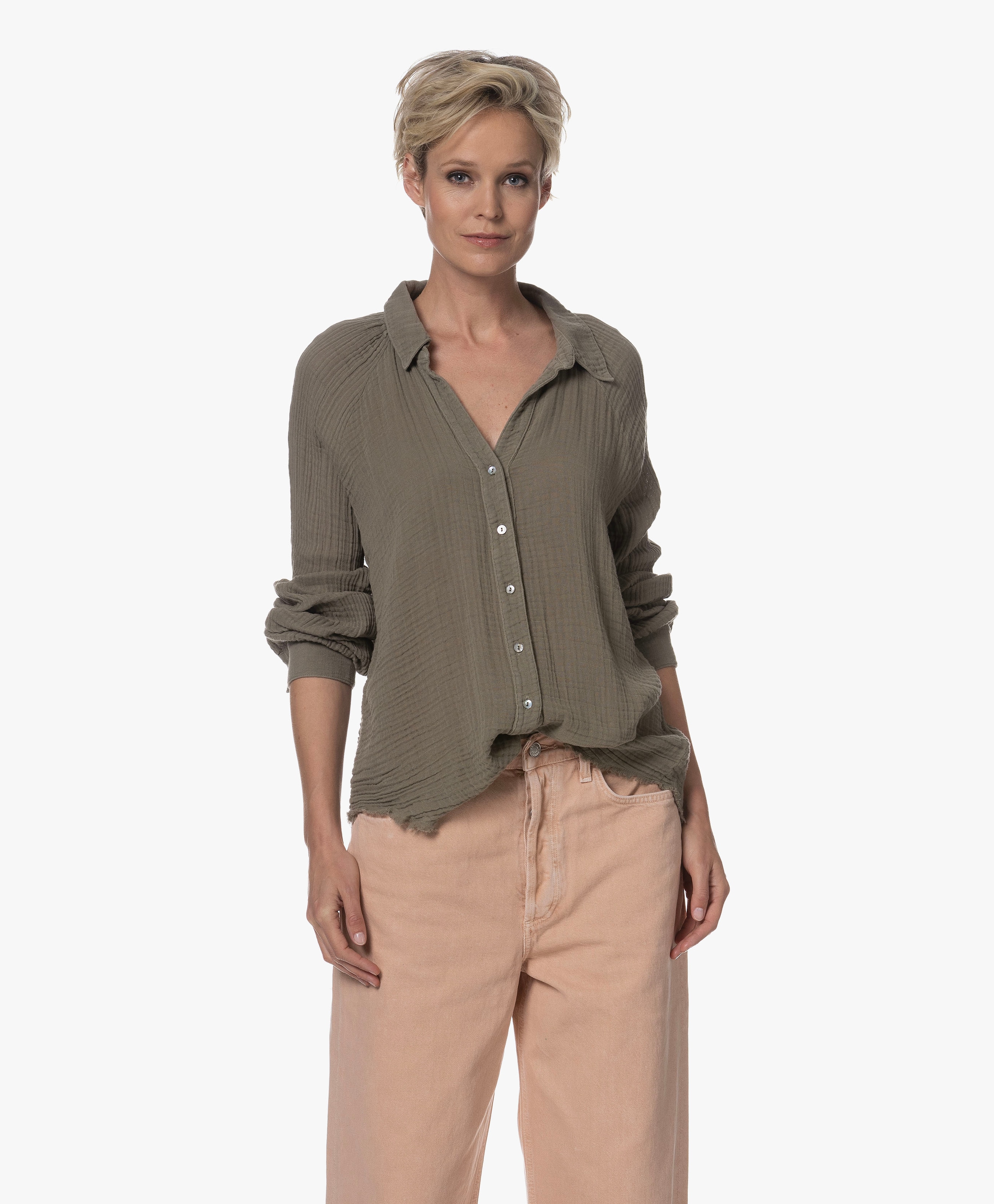 Toni Mousseline Raglan Blouse