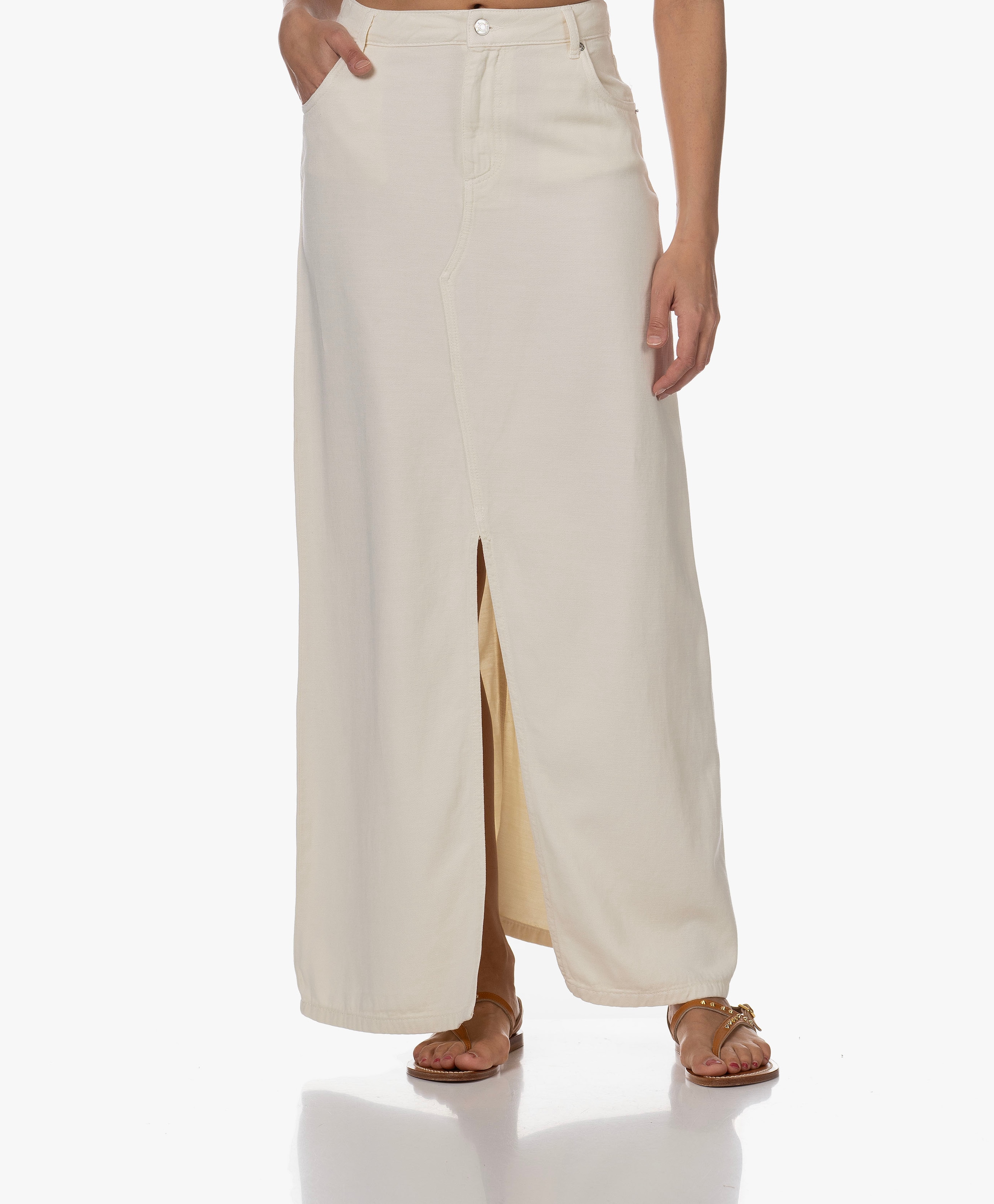 Lolita Denim Maxi Rok