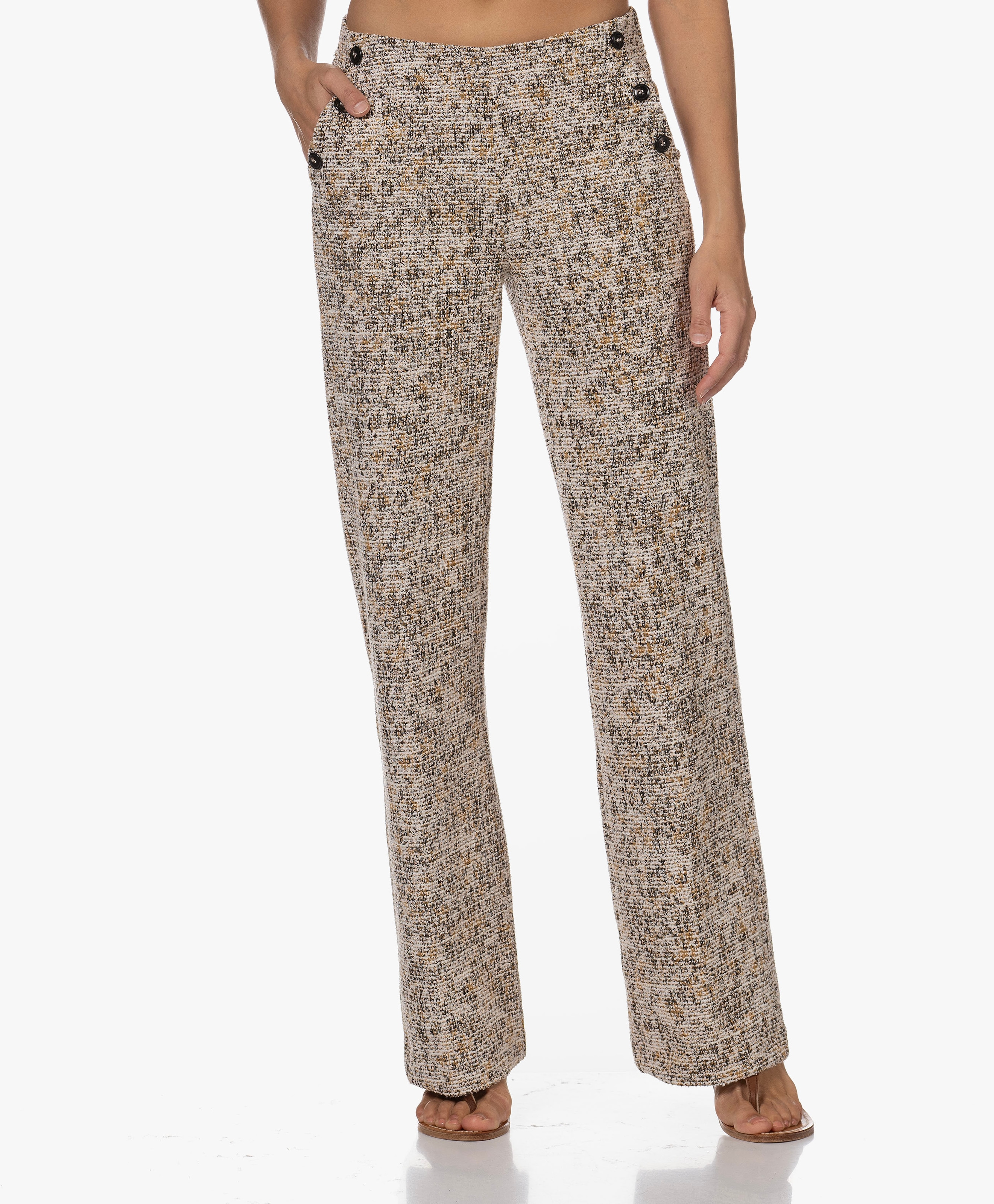 Tony Bouclé Pantalon