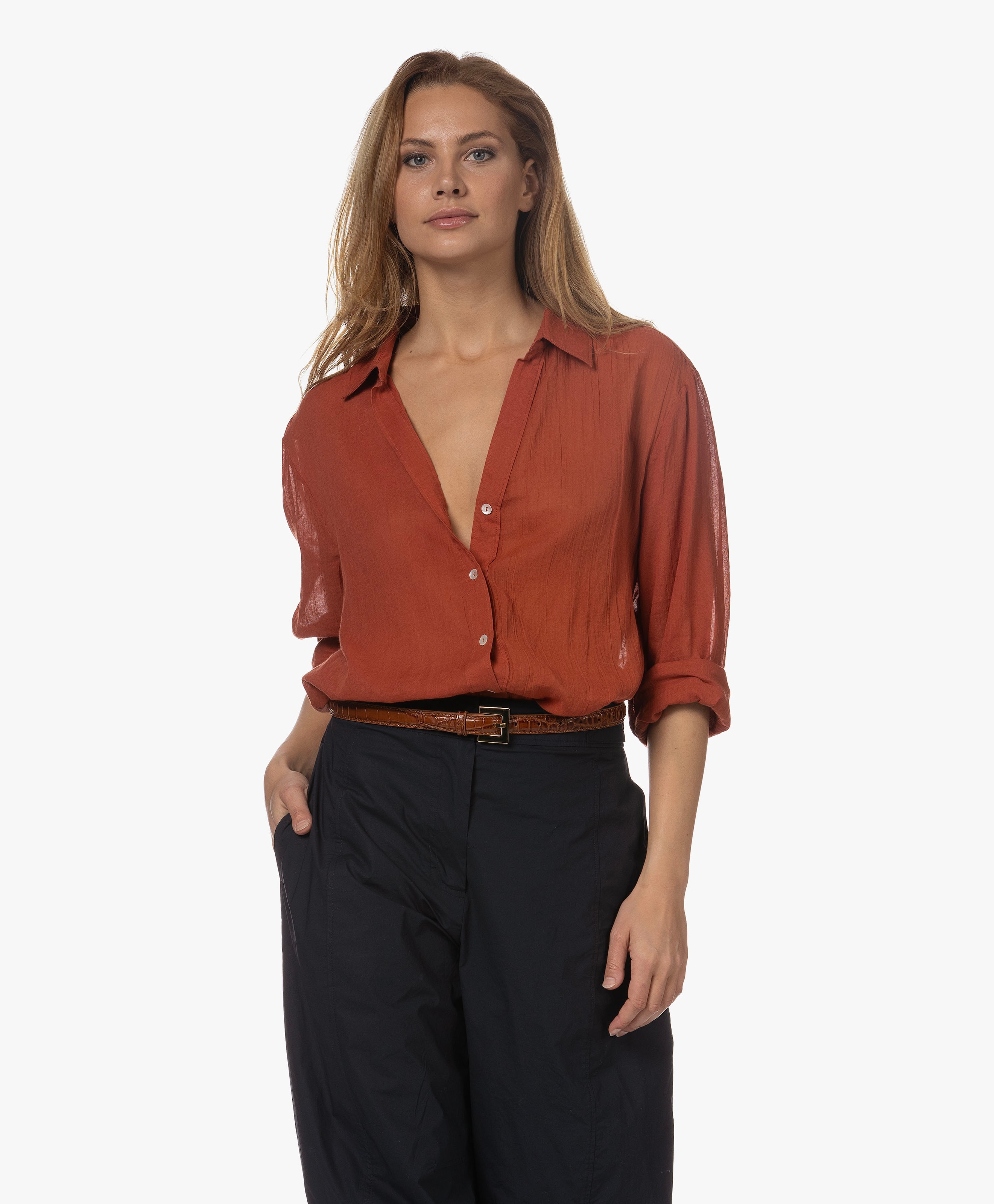 Centia Cotton Voile Blouse