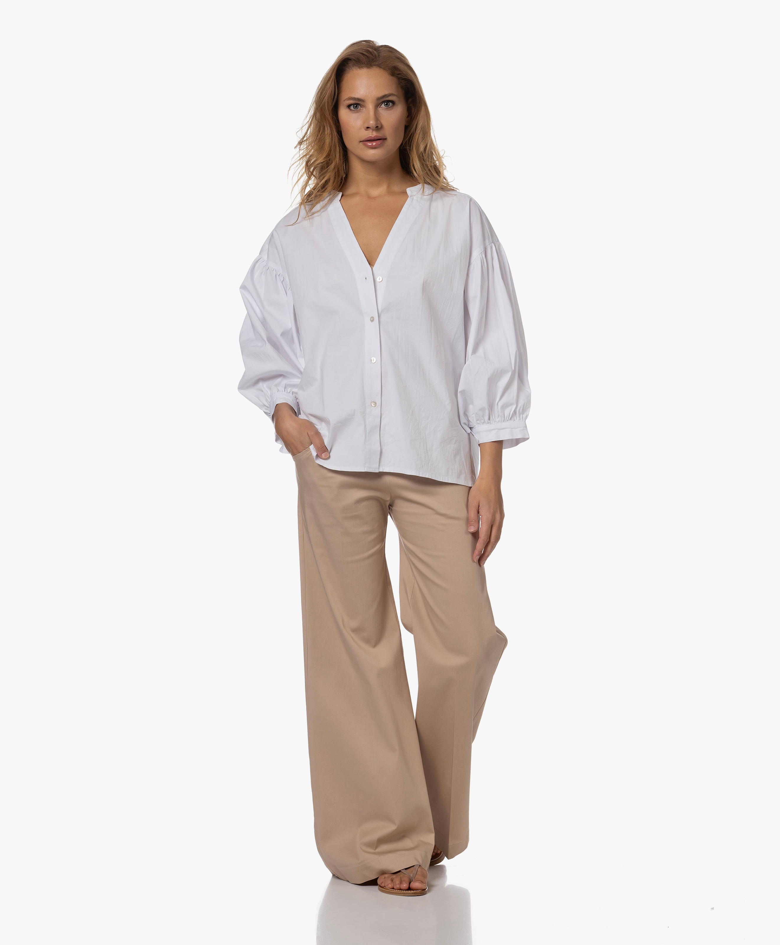 Bolly Poplin Blouse