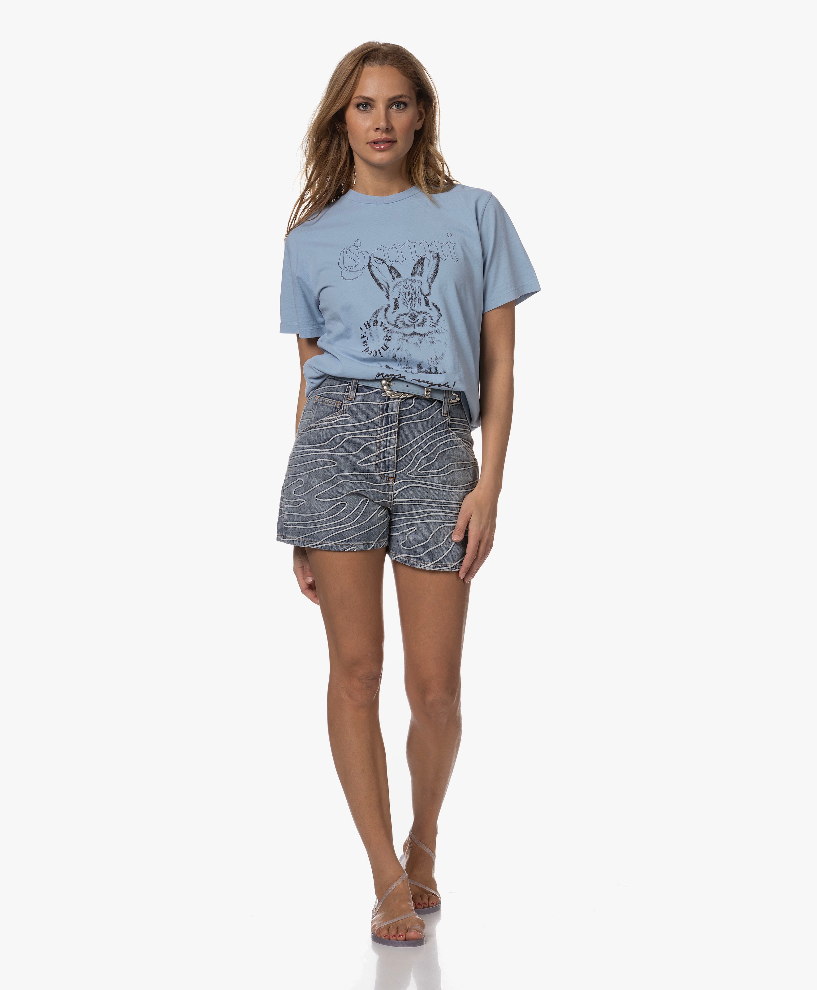 Re-cut Bunny Relaxed T-shirt