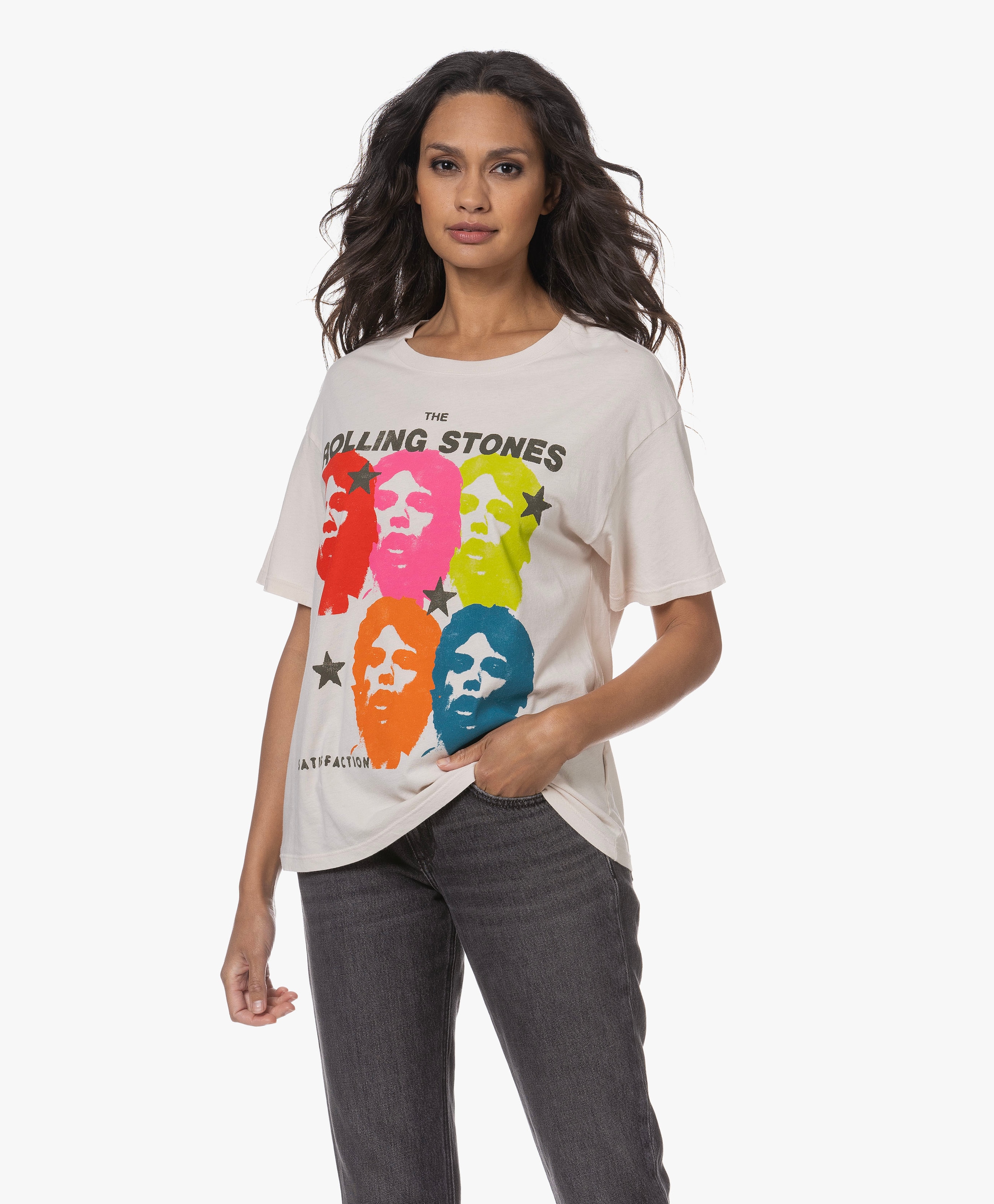 Rolling Stones Satisfaction Boyfriend T-shirt