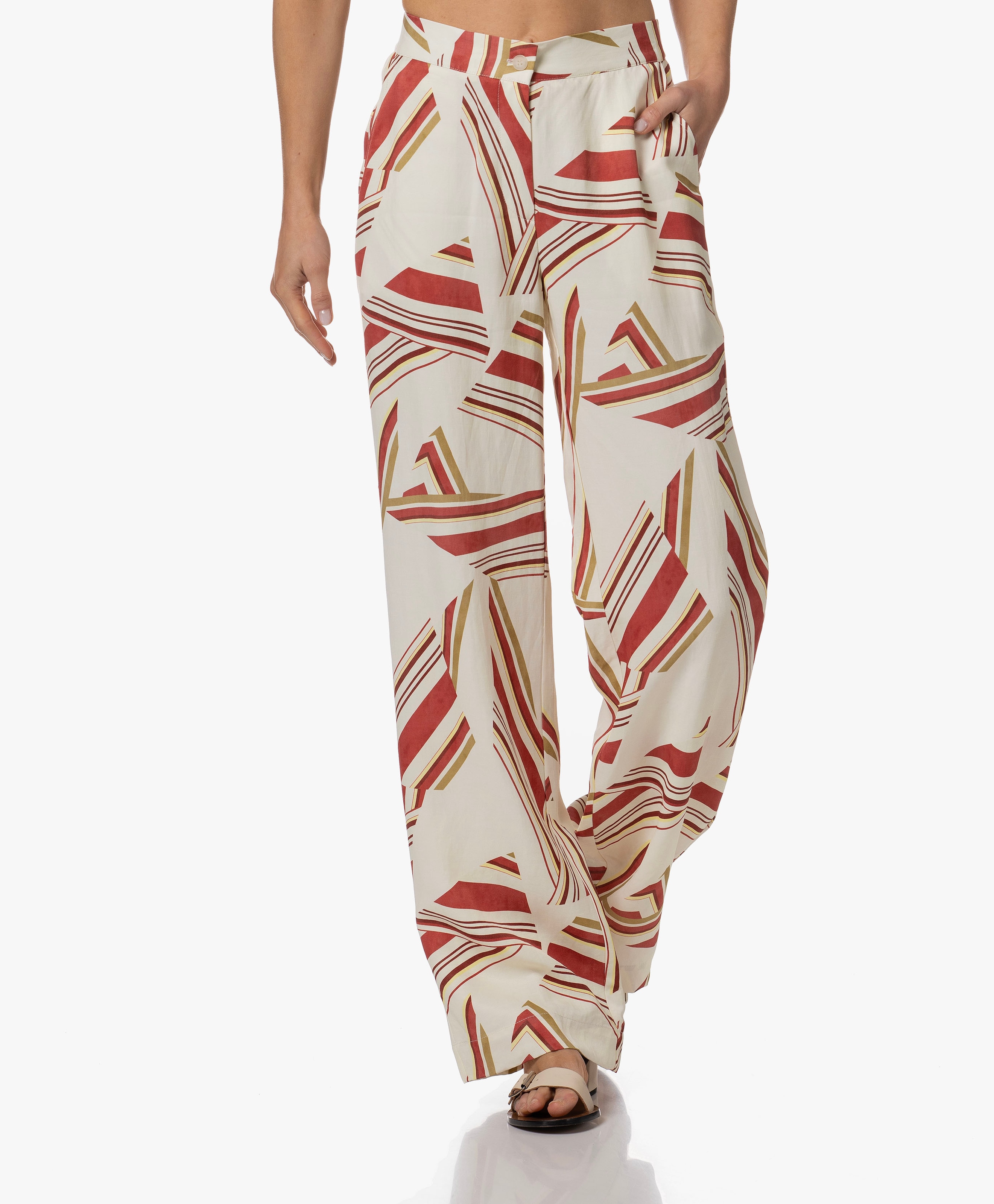 Sadami Print Pantalon
