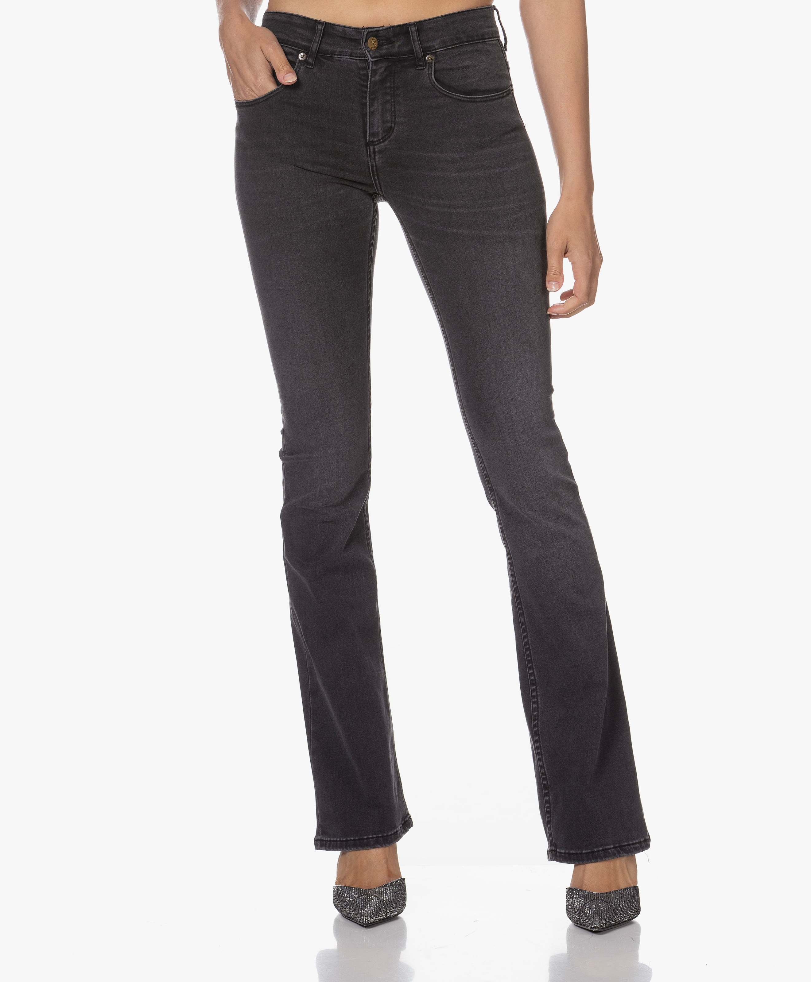 Melrose Kilian Mid High Flare Jeans