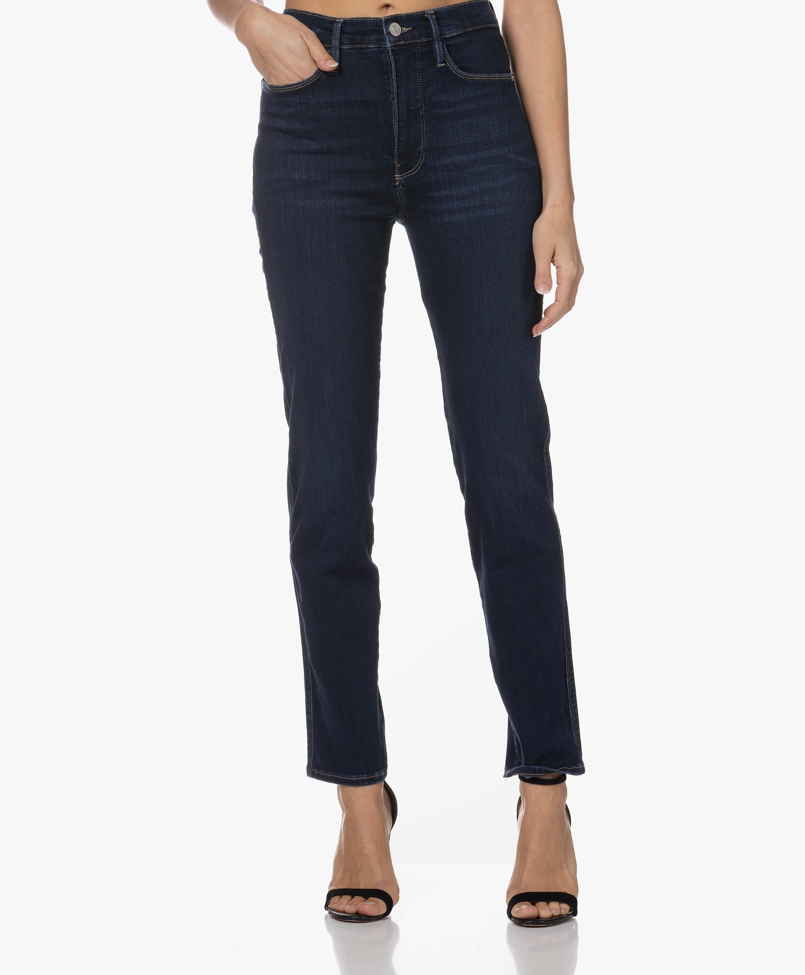 Le Sylvie Slender Straight Jeans
