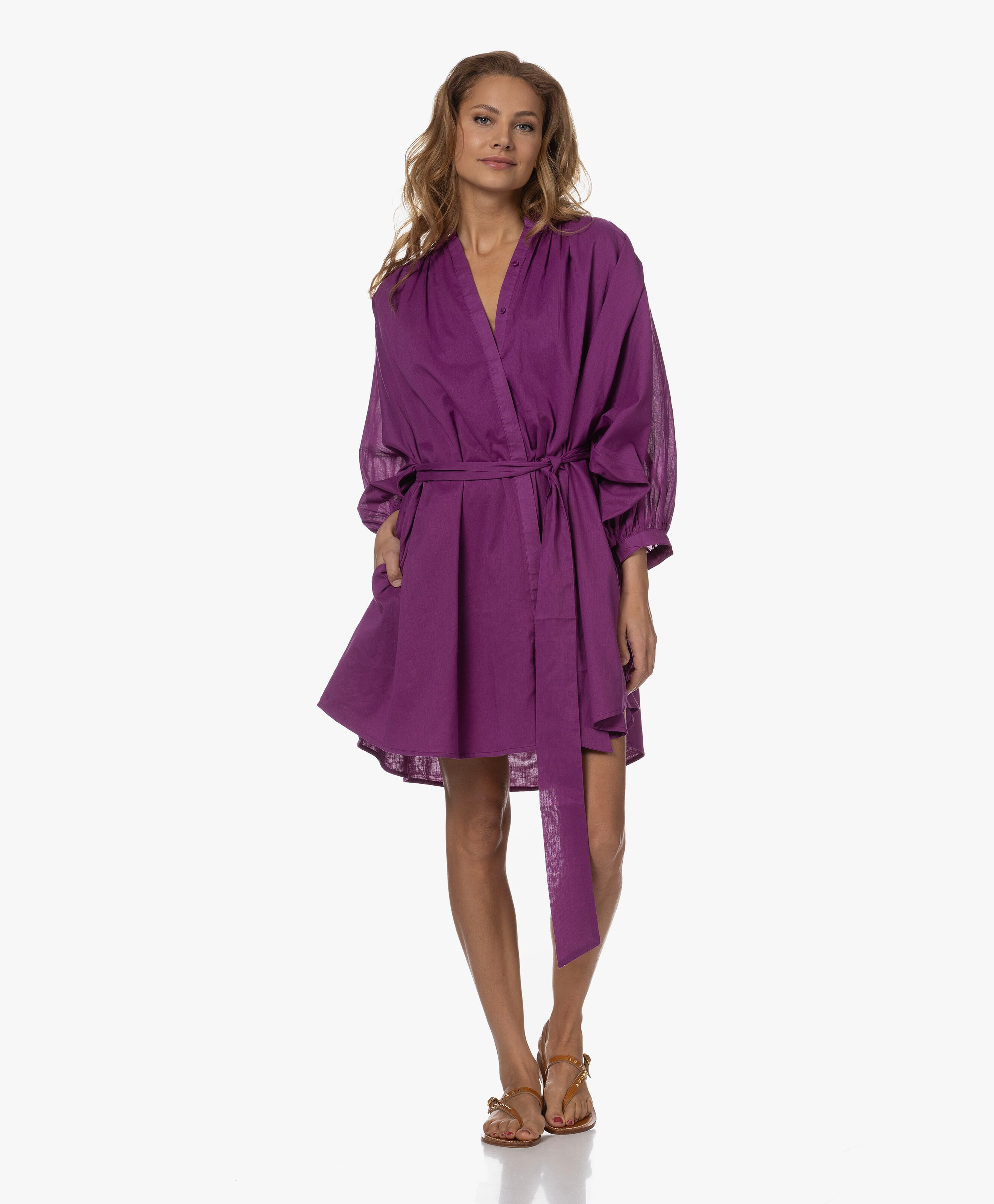 Balloon Dress Double Layered