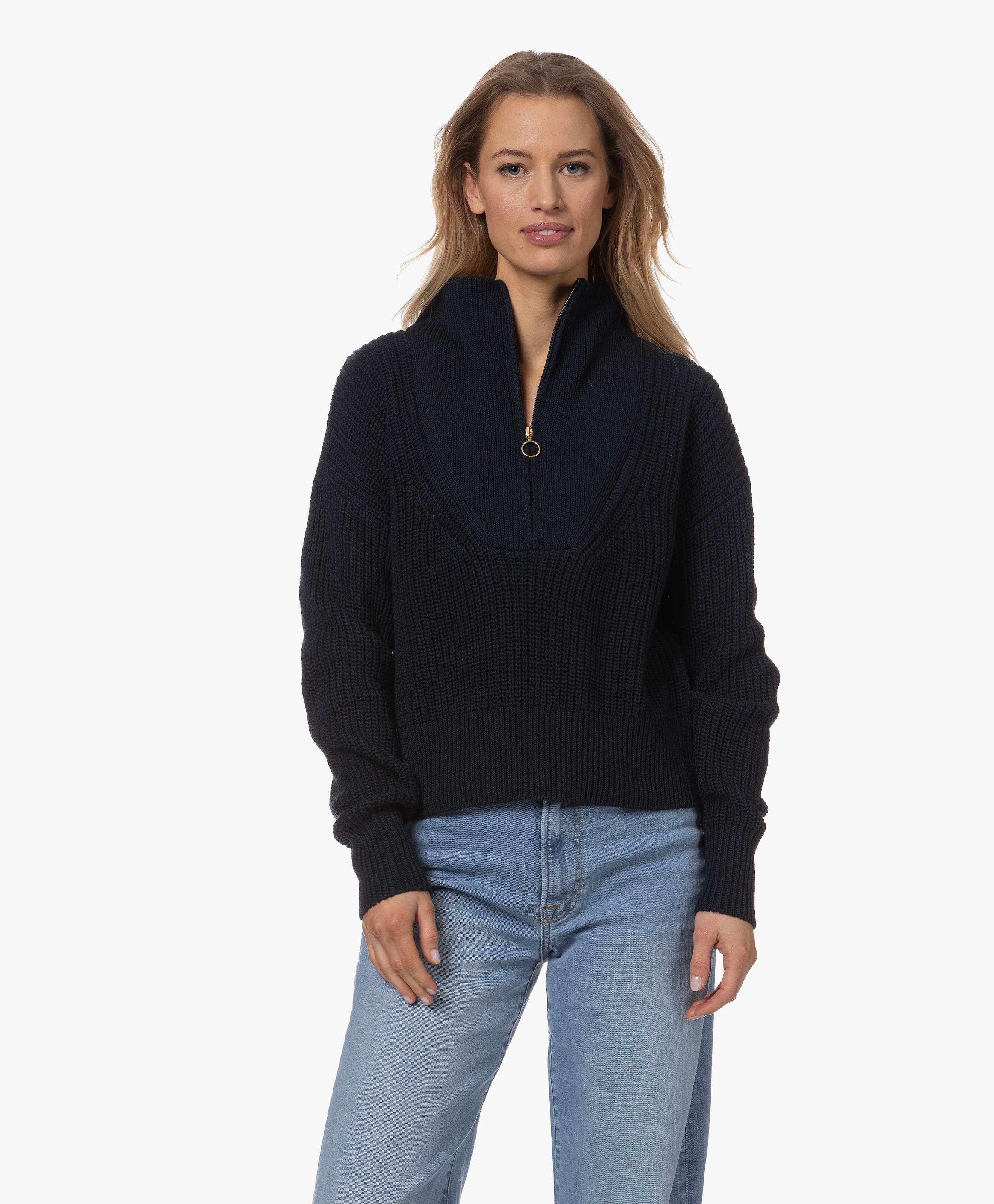 Boxy Beau Katoenen Pullover
