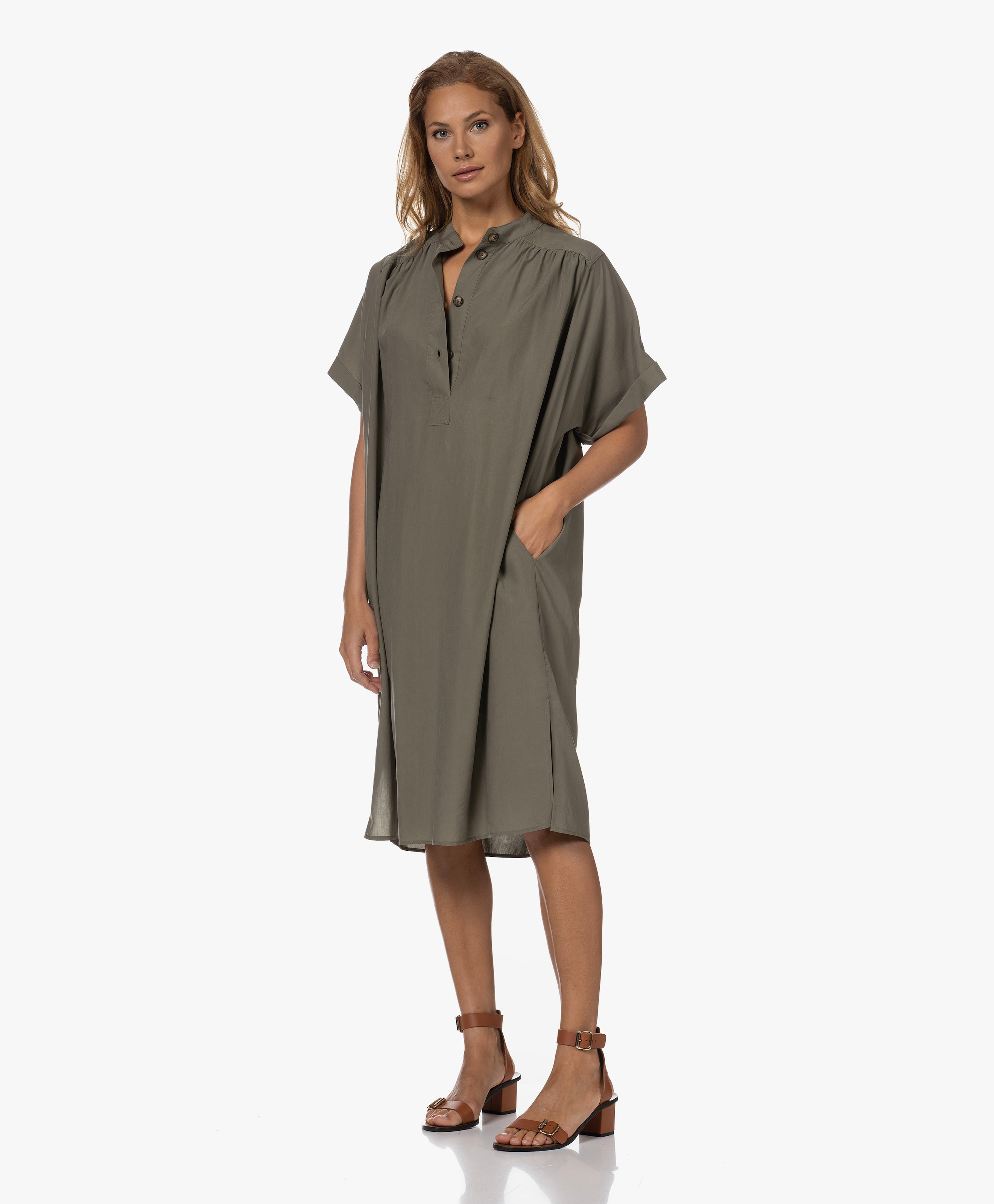 Lyocell Blousejurk