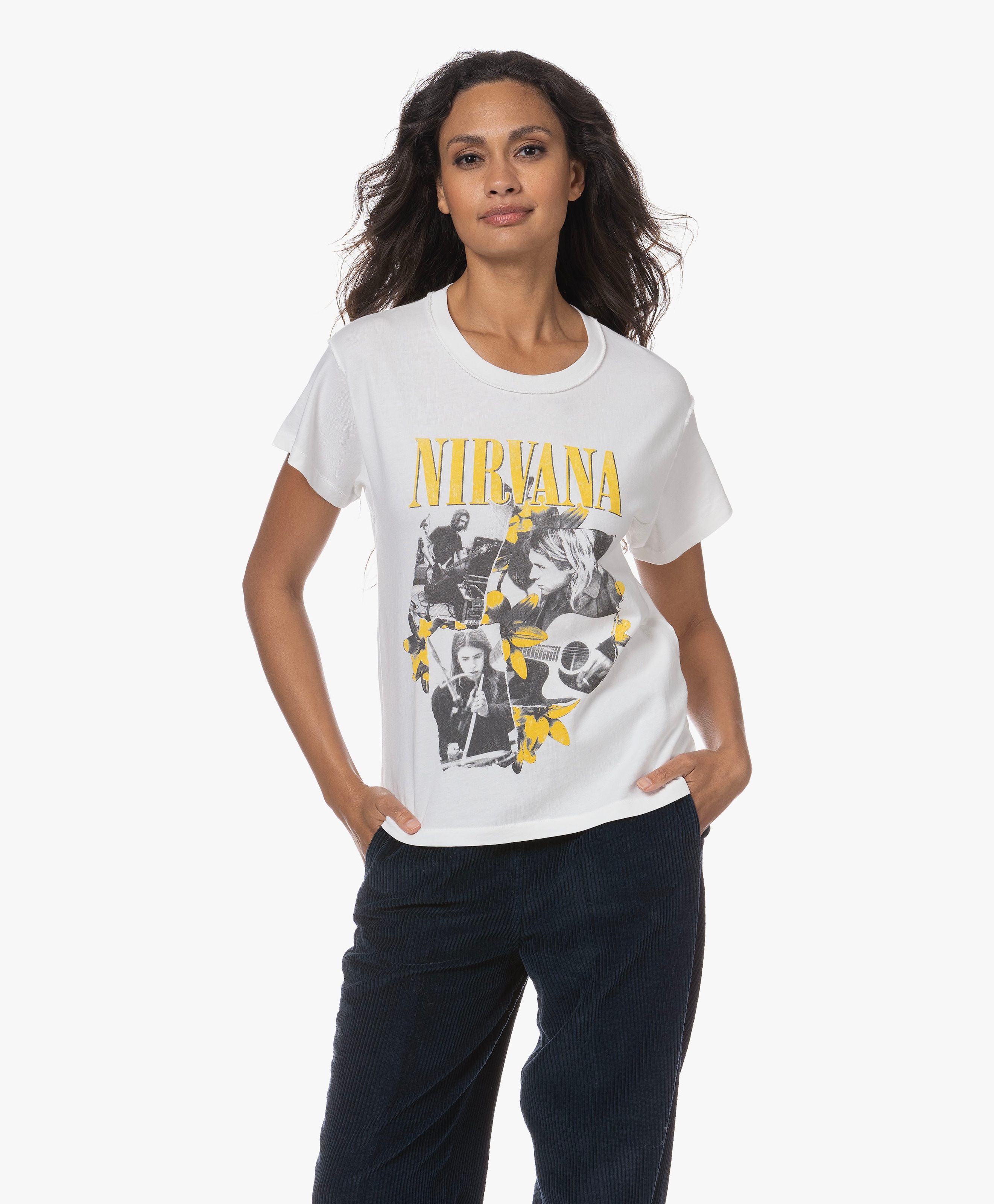 Nirvana Collage Reverse GF T-shirt