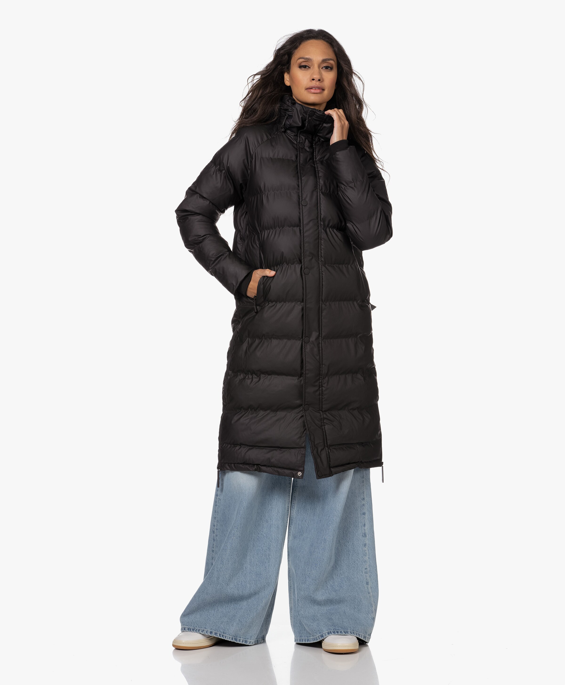 Waterproof Long Puffer Coat