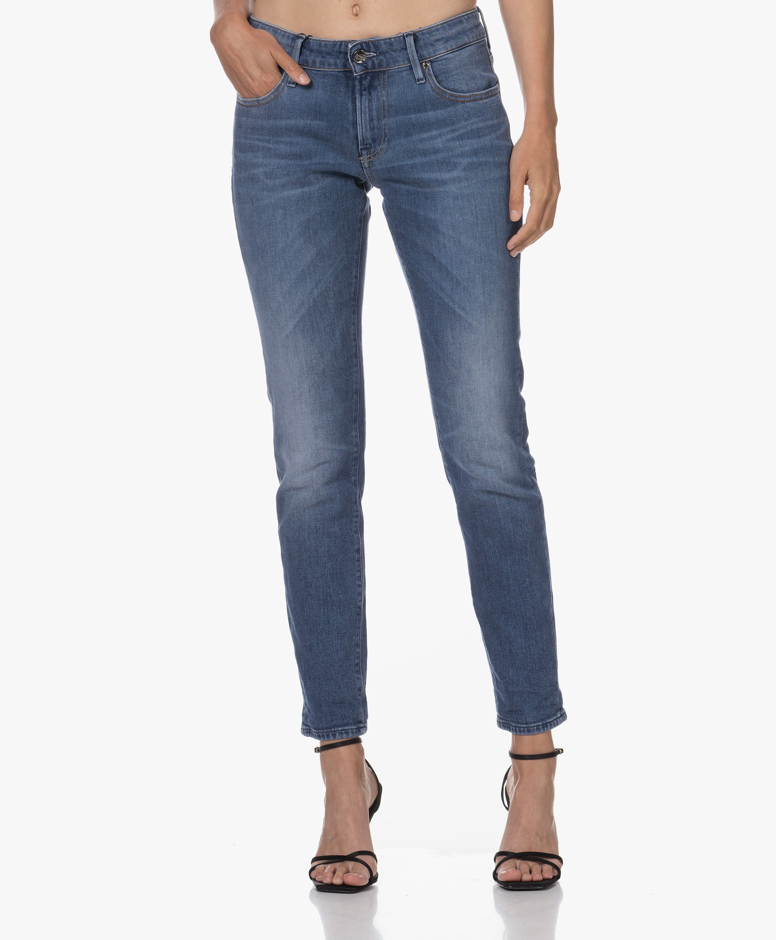 Monroe Girlfriend Tapered Fit Jeans