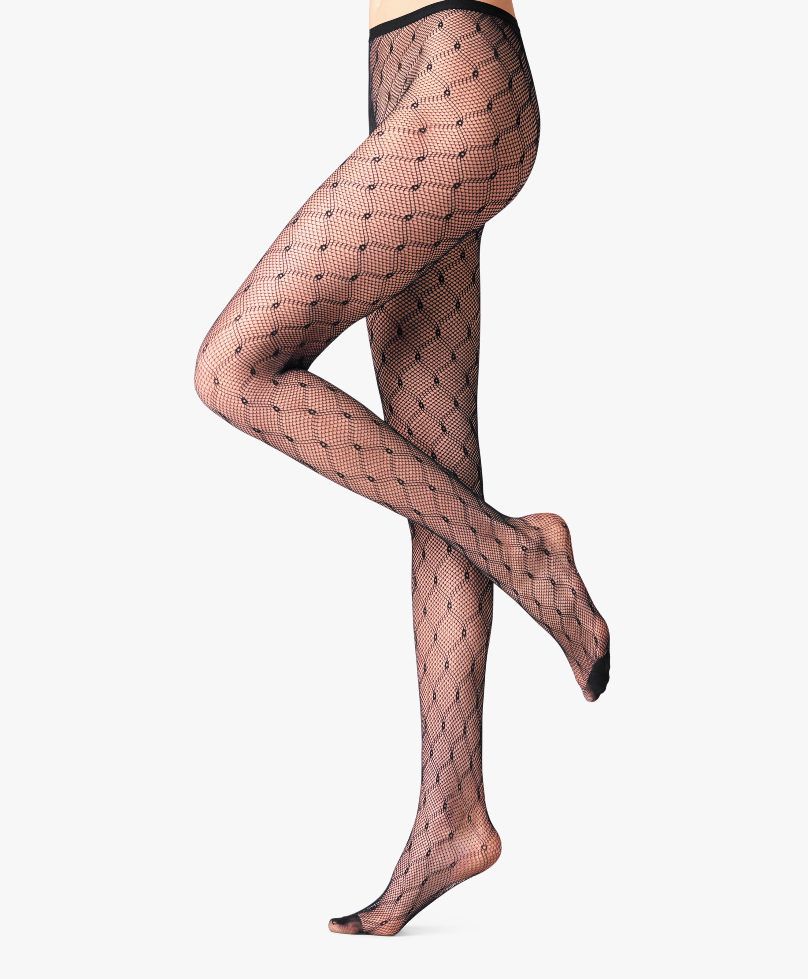 Diamond Net Tights