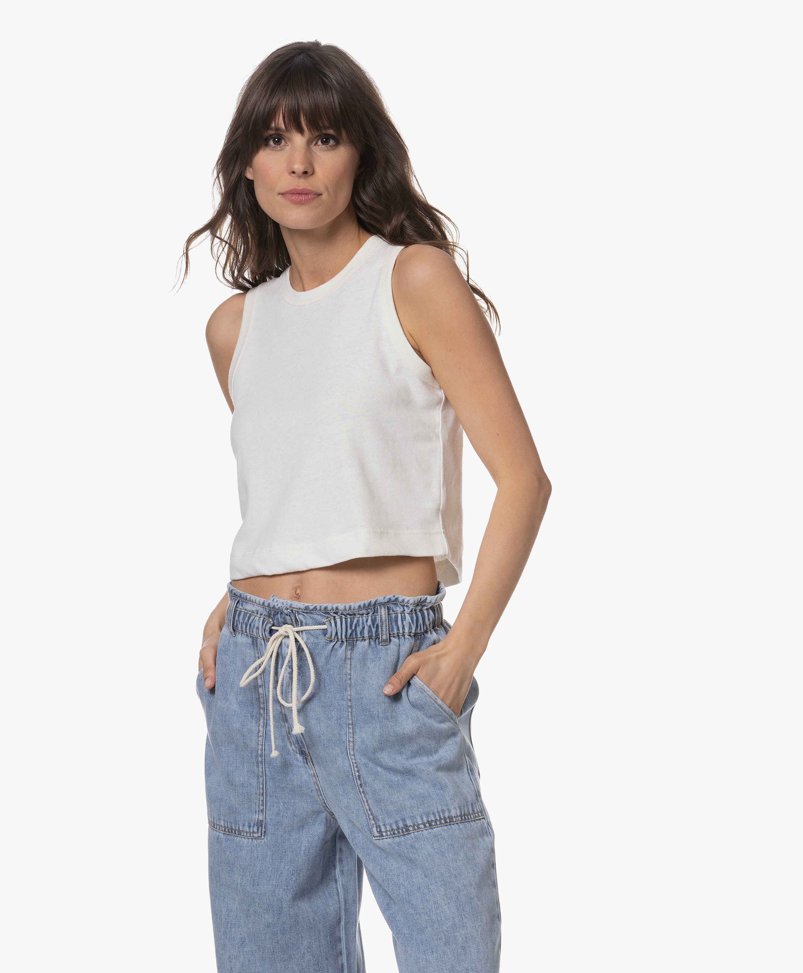 Boxy Cropped Tanktop