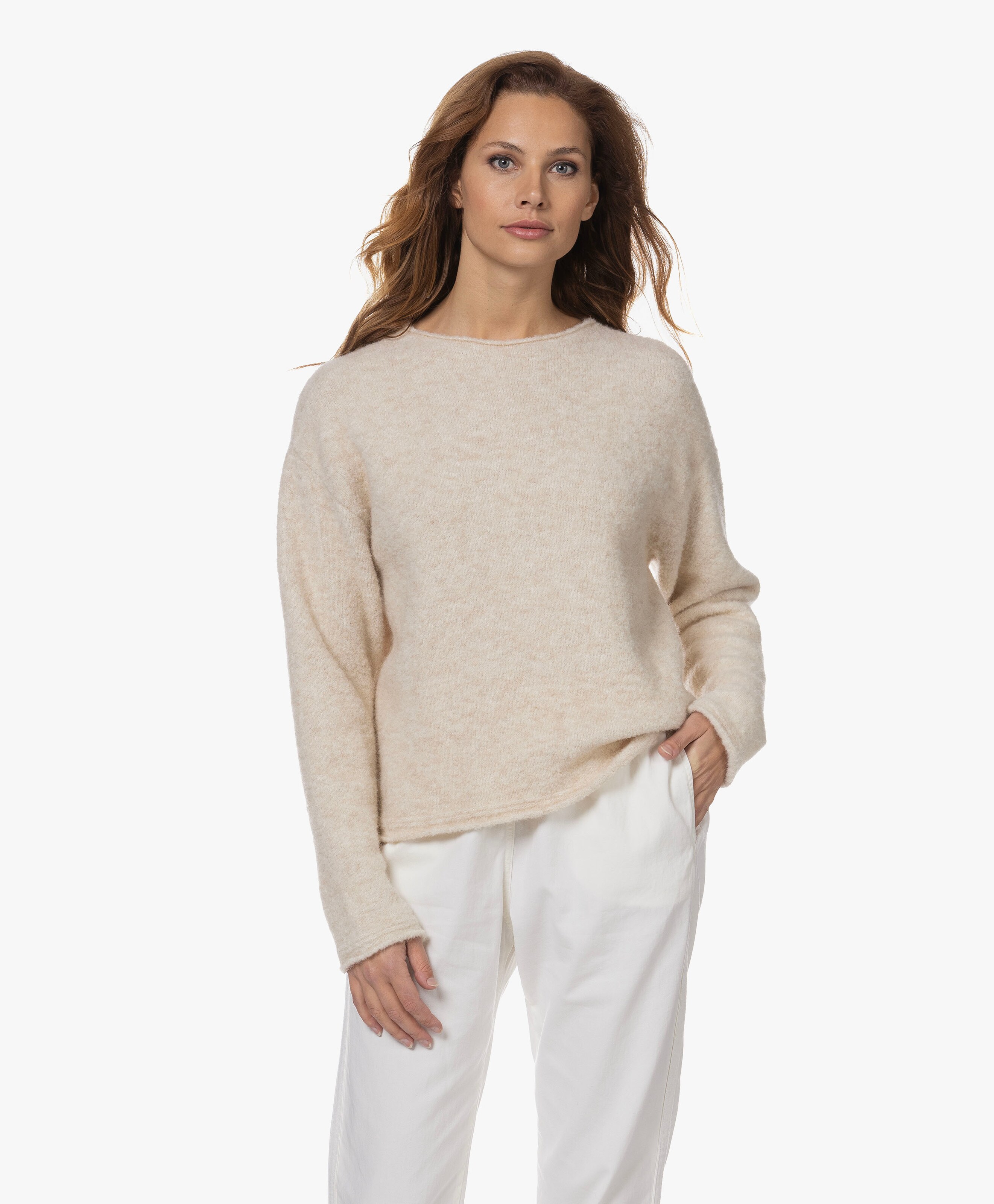 Macys womens crew neck sweaters best sale