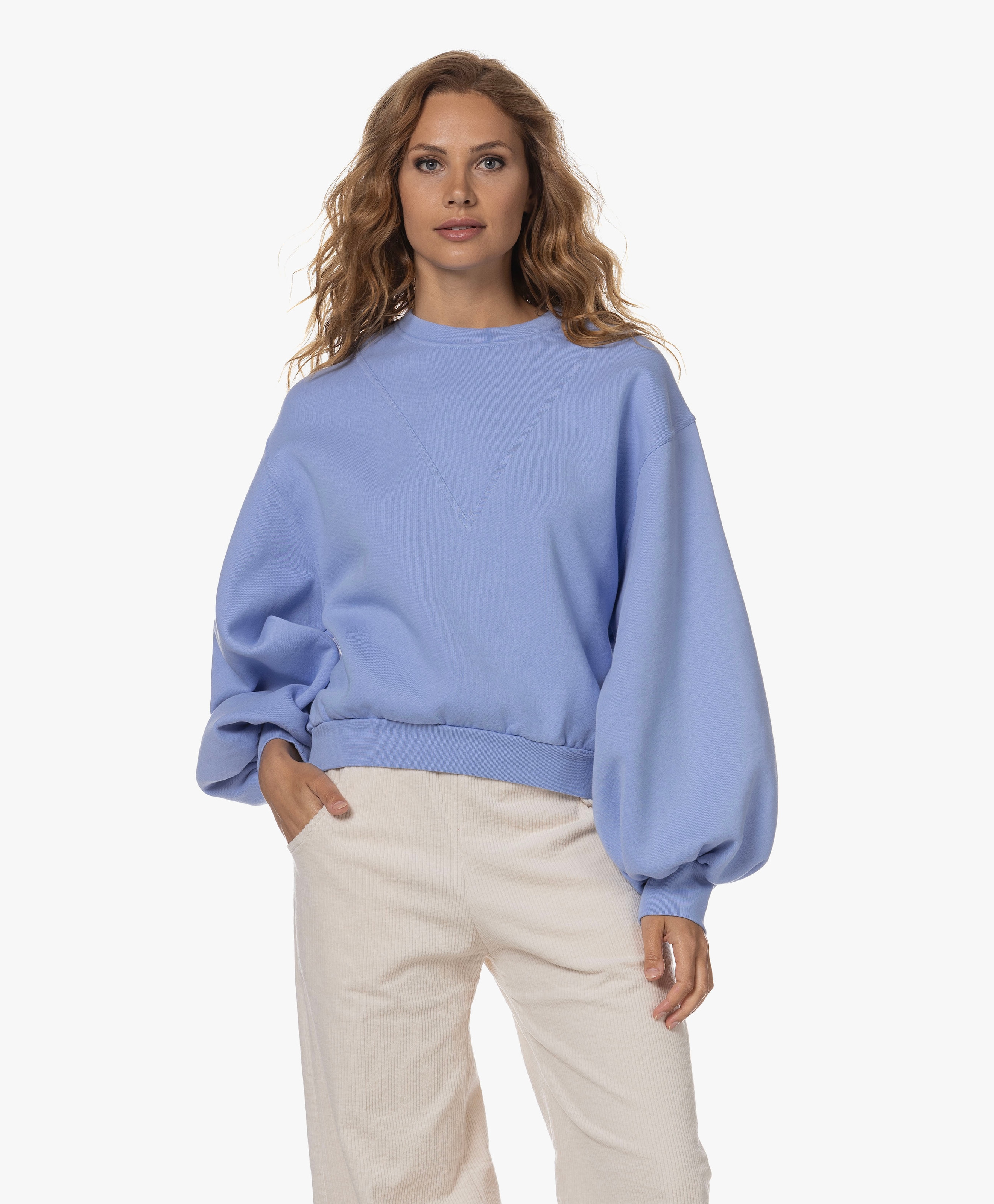 Kim Sweatshirt met Ballonmouwen