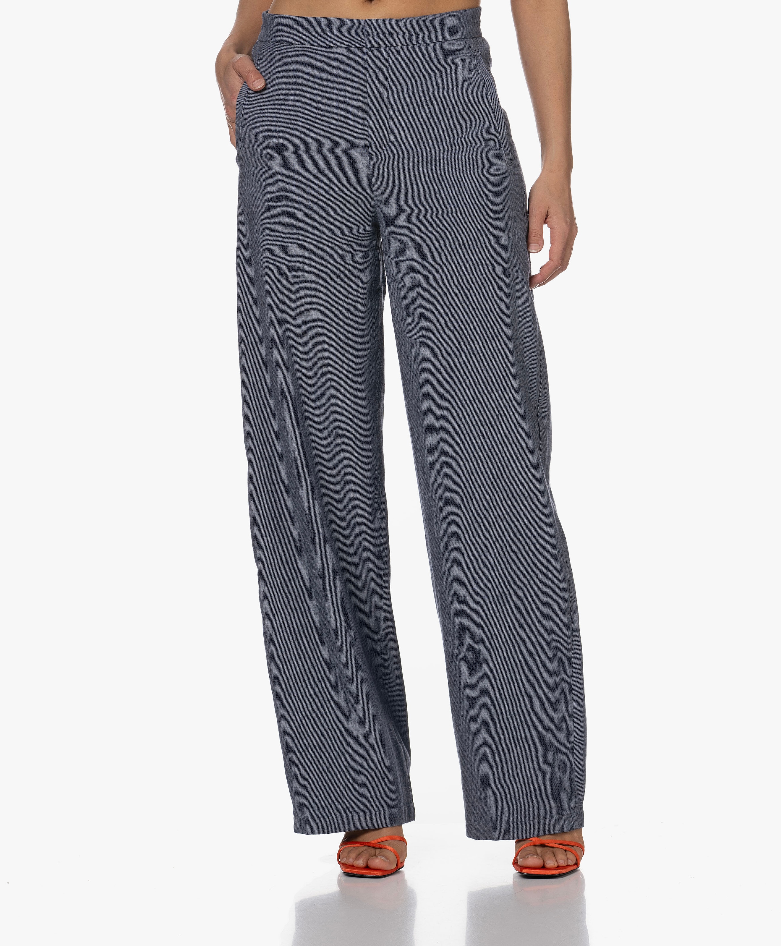 Fae Linnen-Katoen Pantalon