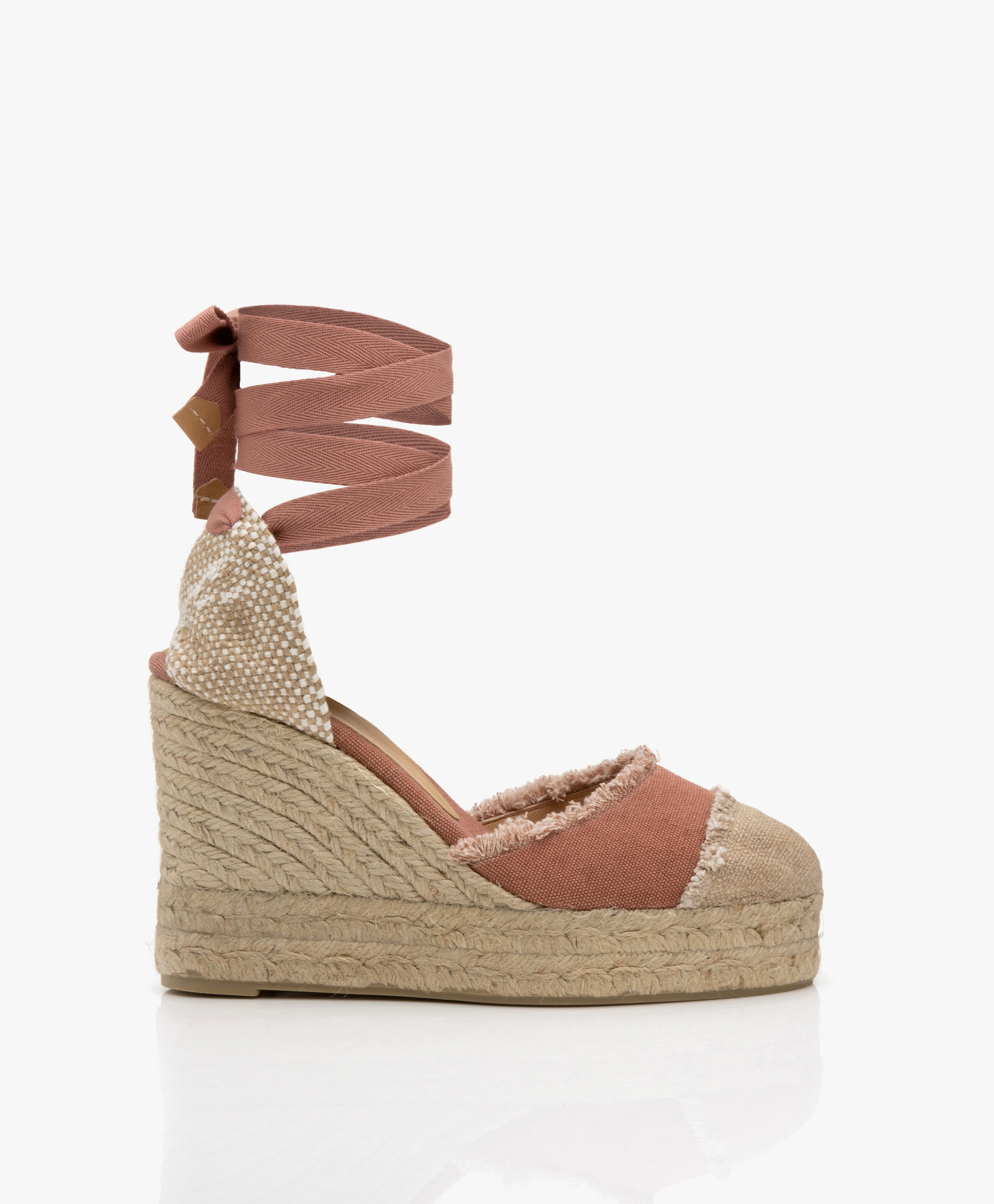 Catalina 11cm Canvas Sleehak Espadrilles