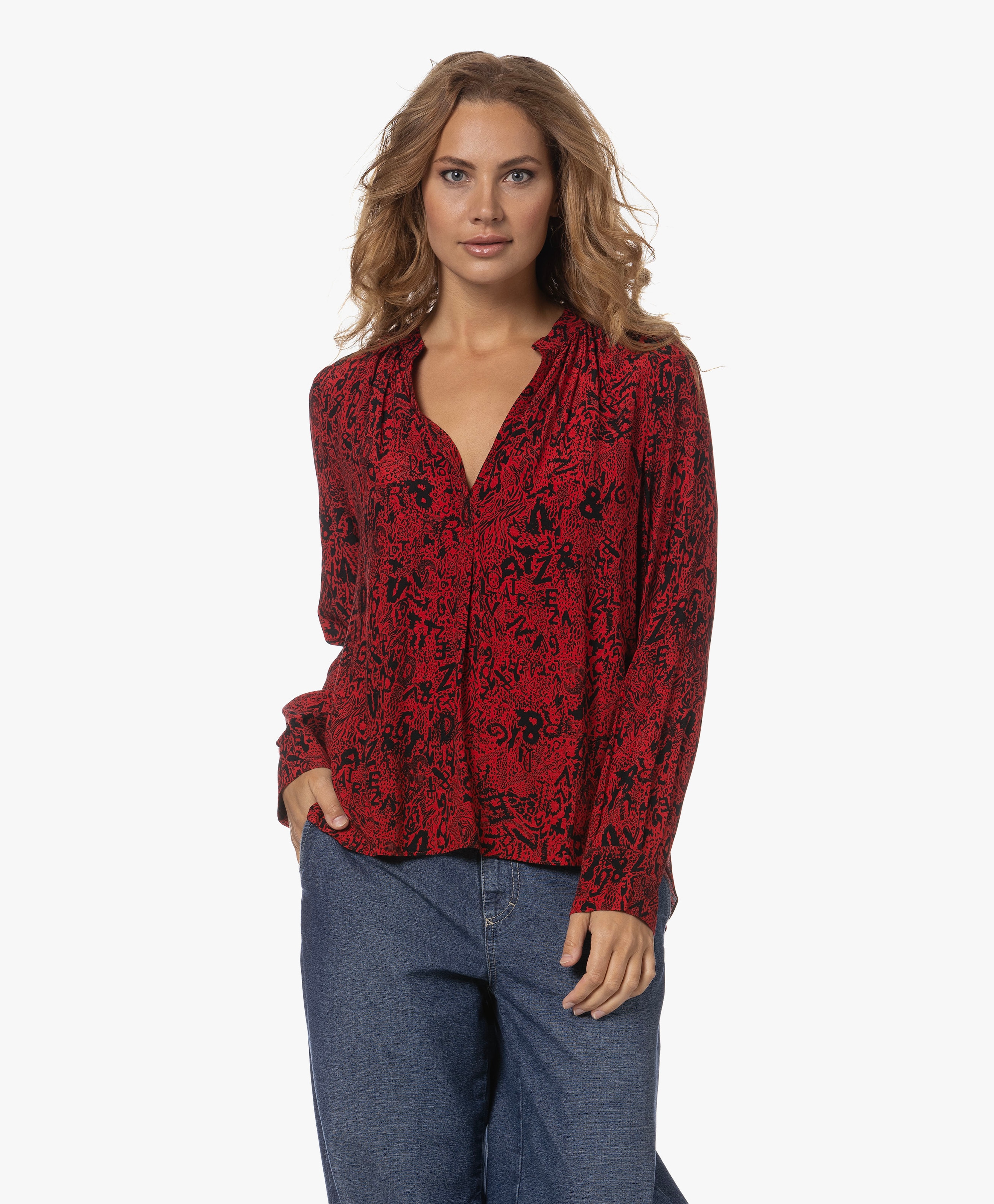 Viscose Print Blouse