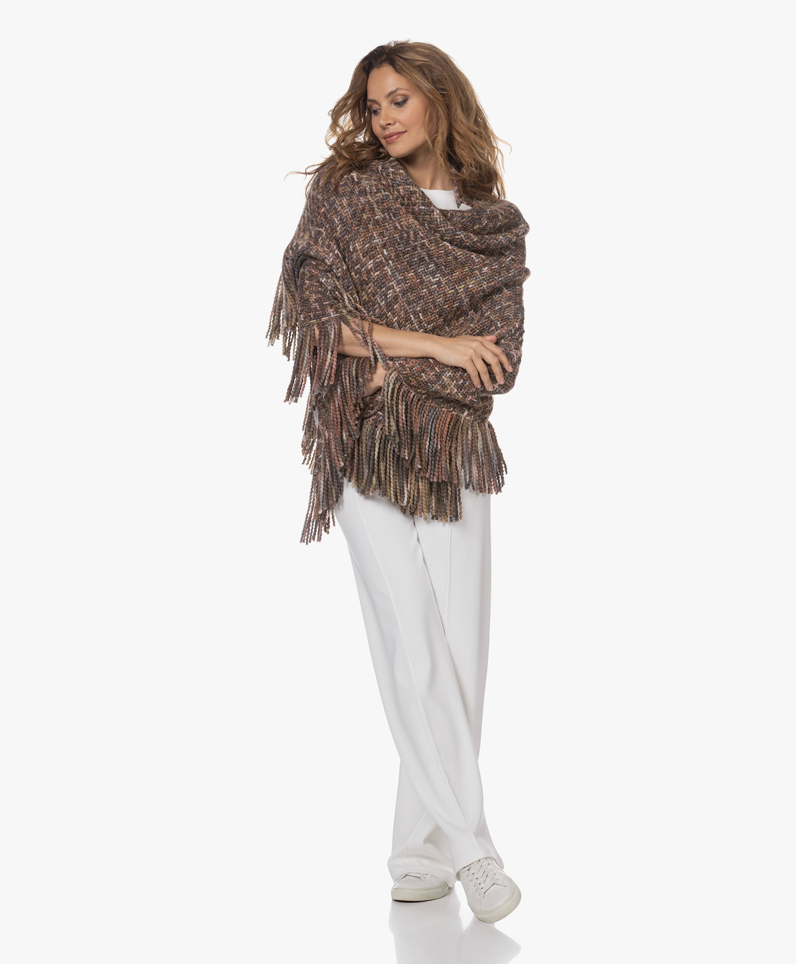 Merino Wolmix Poncho