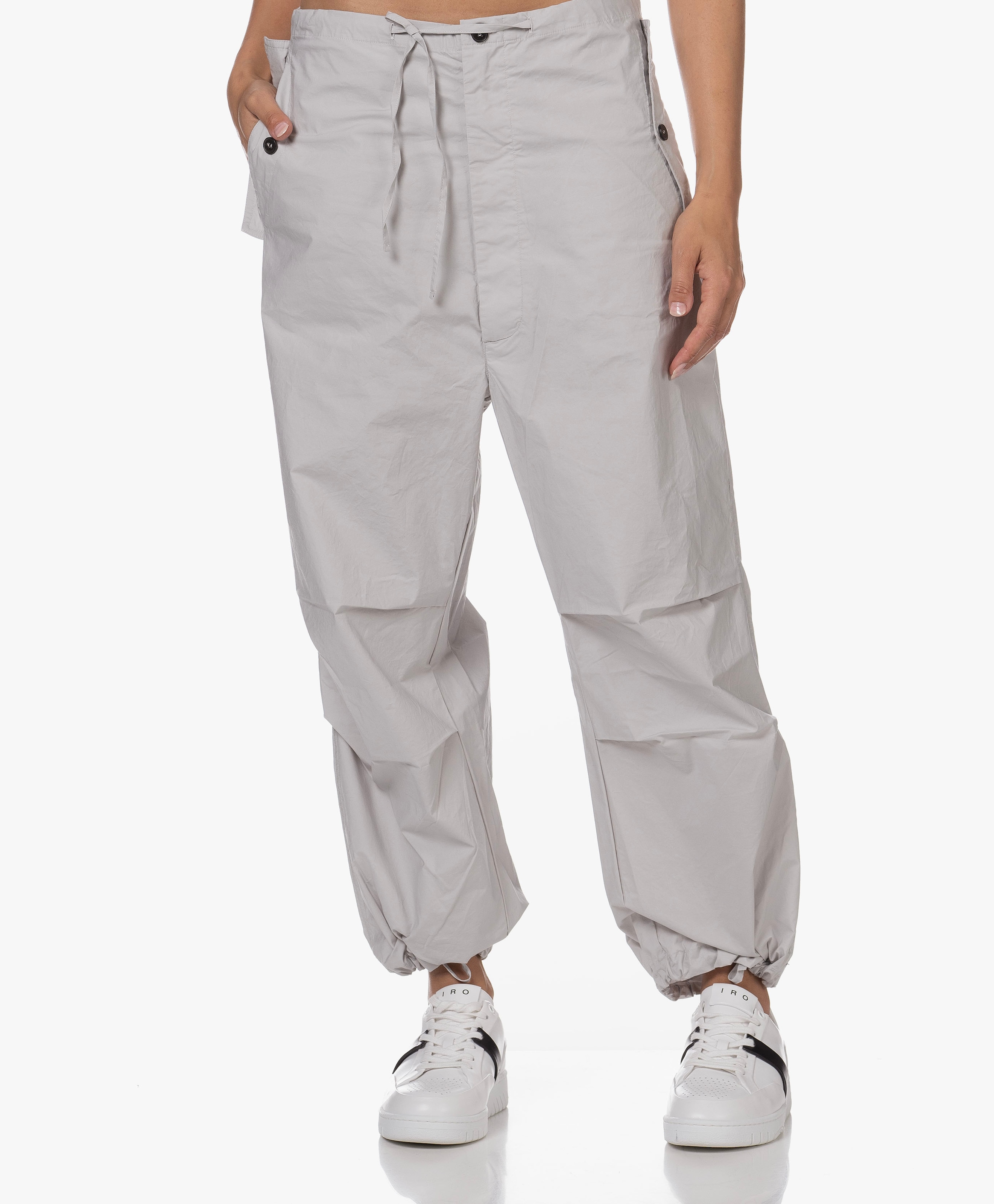 Italy Cargo Pants with Low Crotch