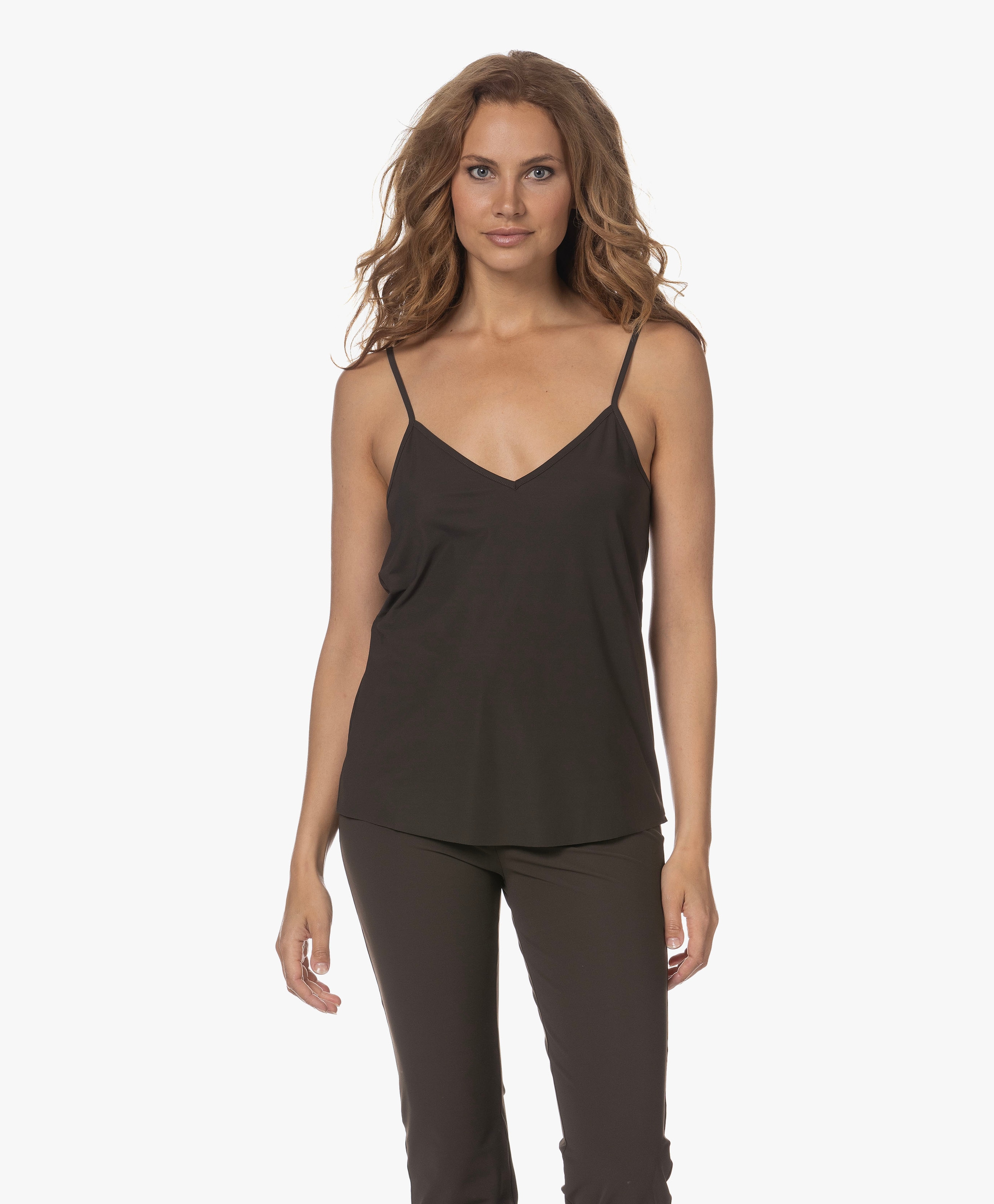 Tanka Travel Jersey Spaghetti Top
