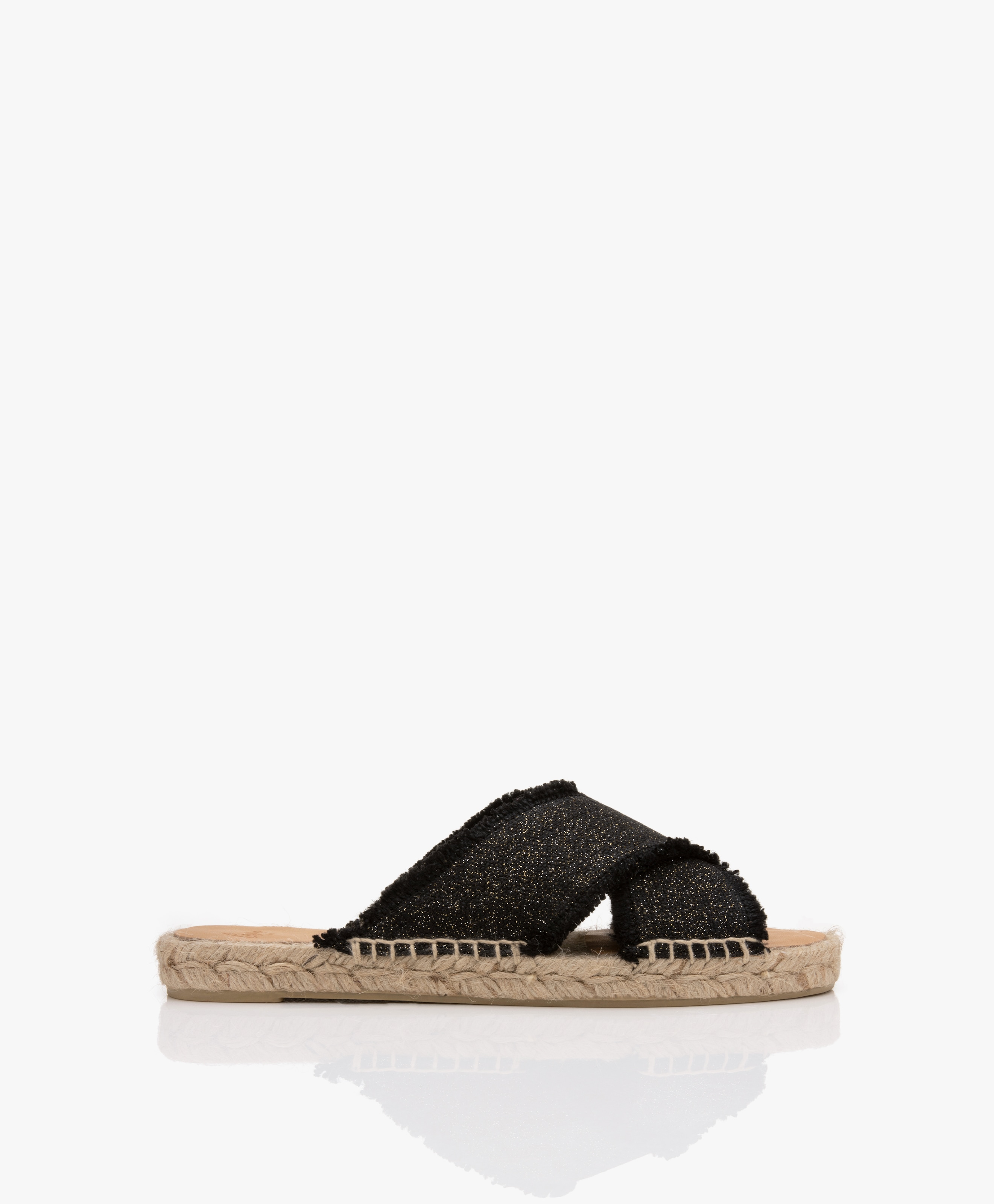 Palmera Espadrille Slippers met Lurex