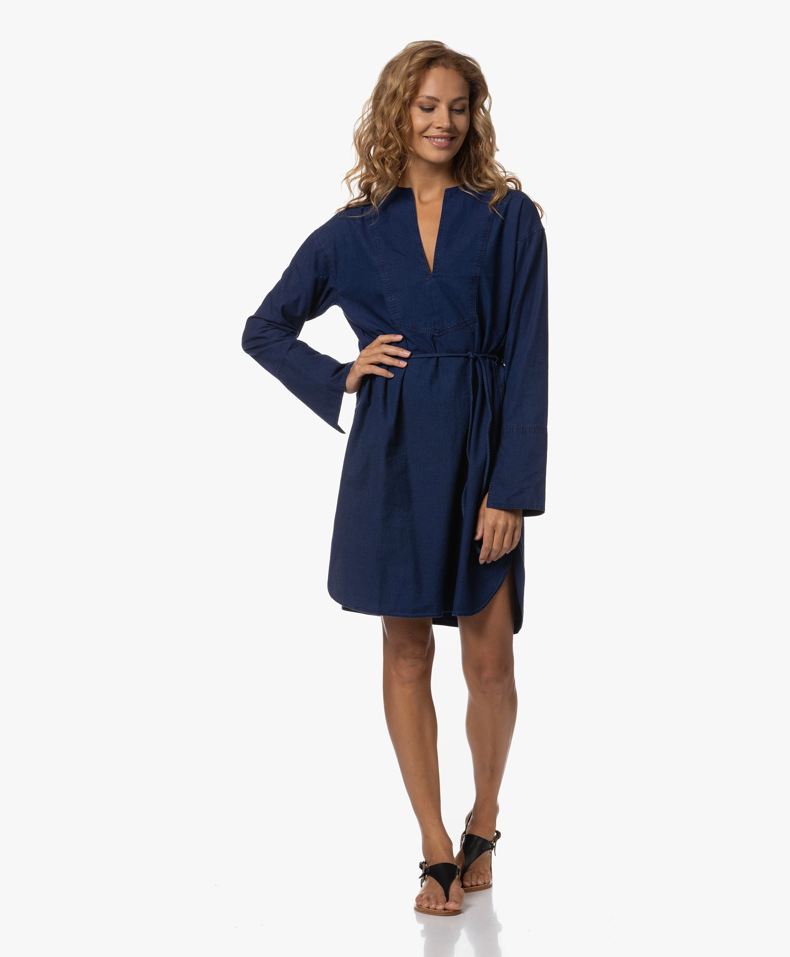 Cotton Shirt Dress