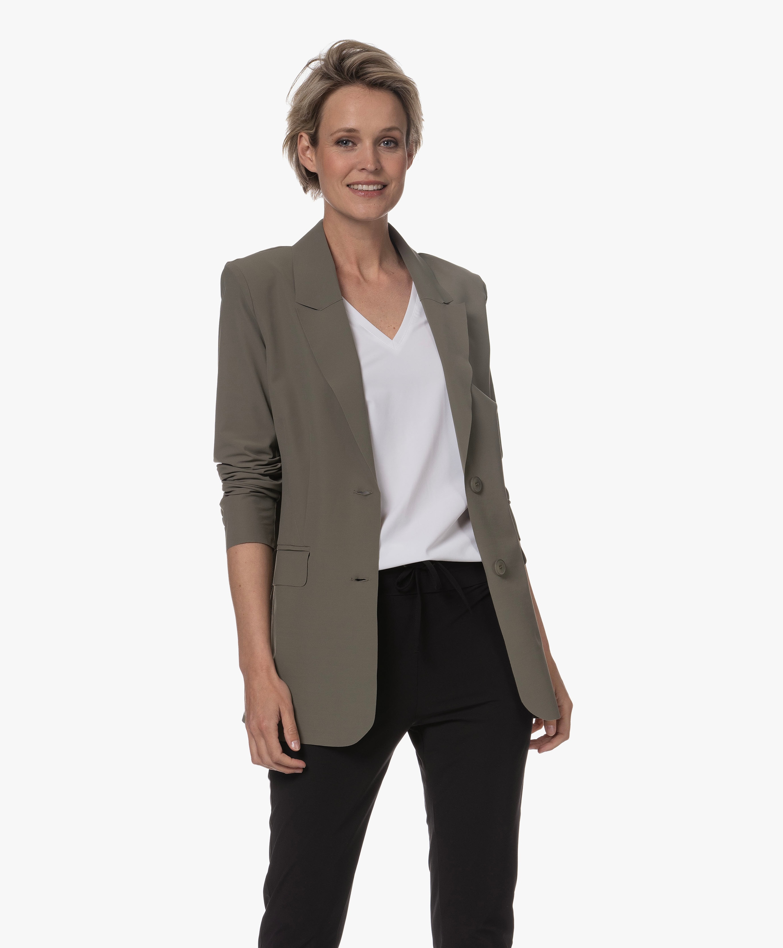 Anna Travel Jersey Blazer