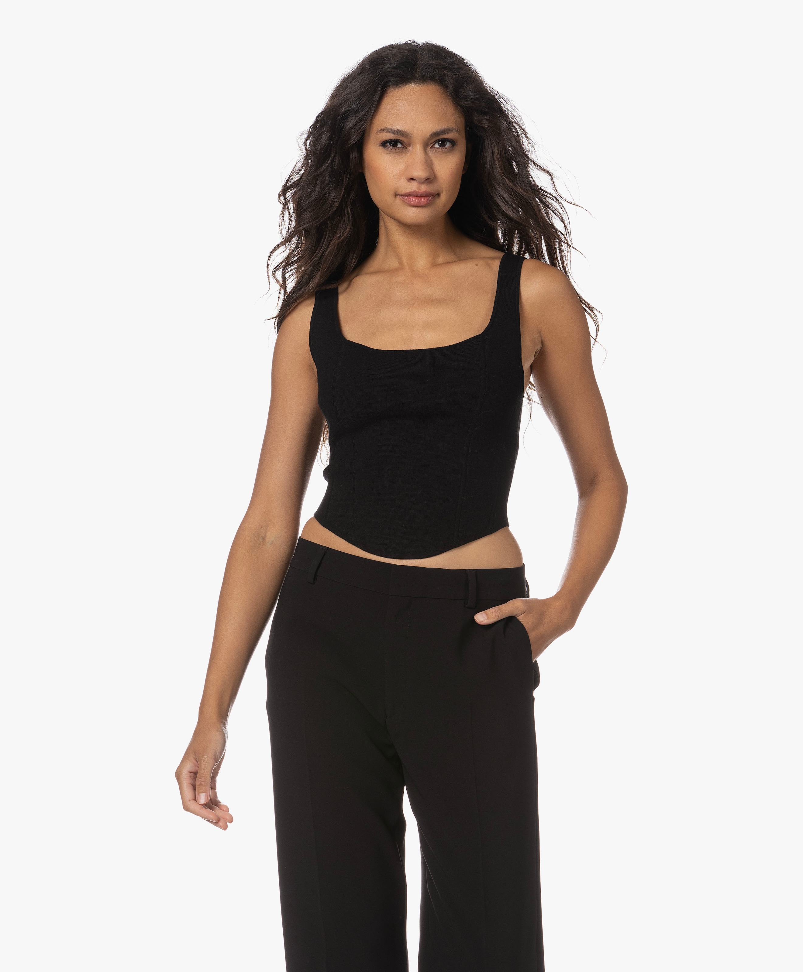 Gebreide Corset Top